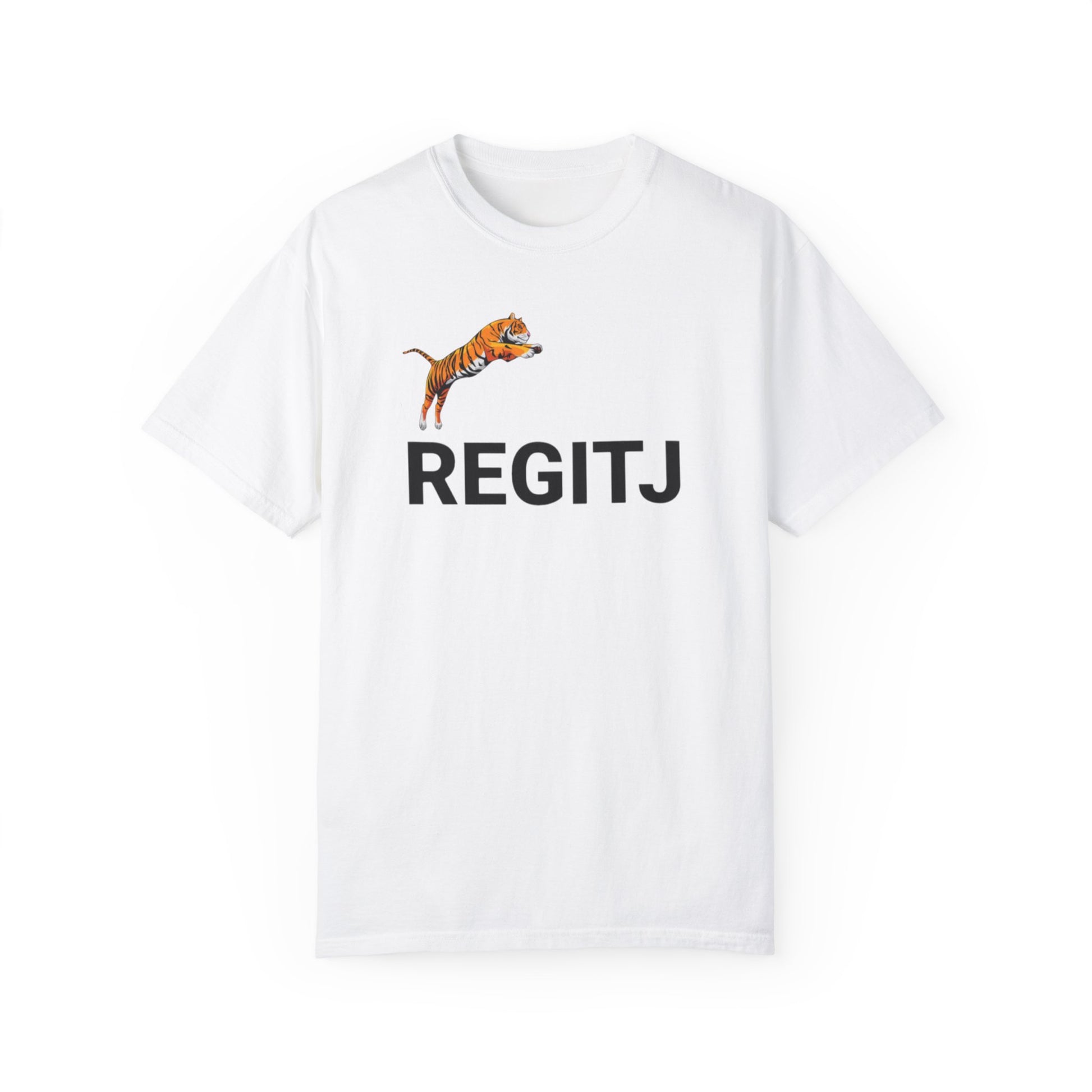 REGITJ Prime Unisex Garment-Dyed T-shirt White