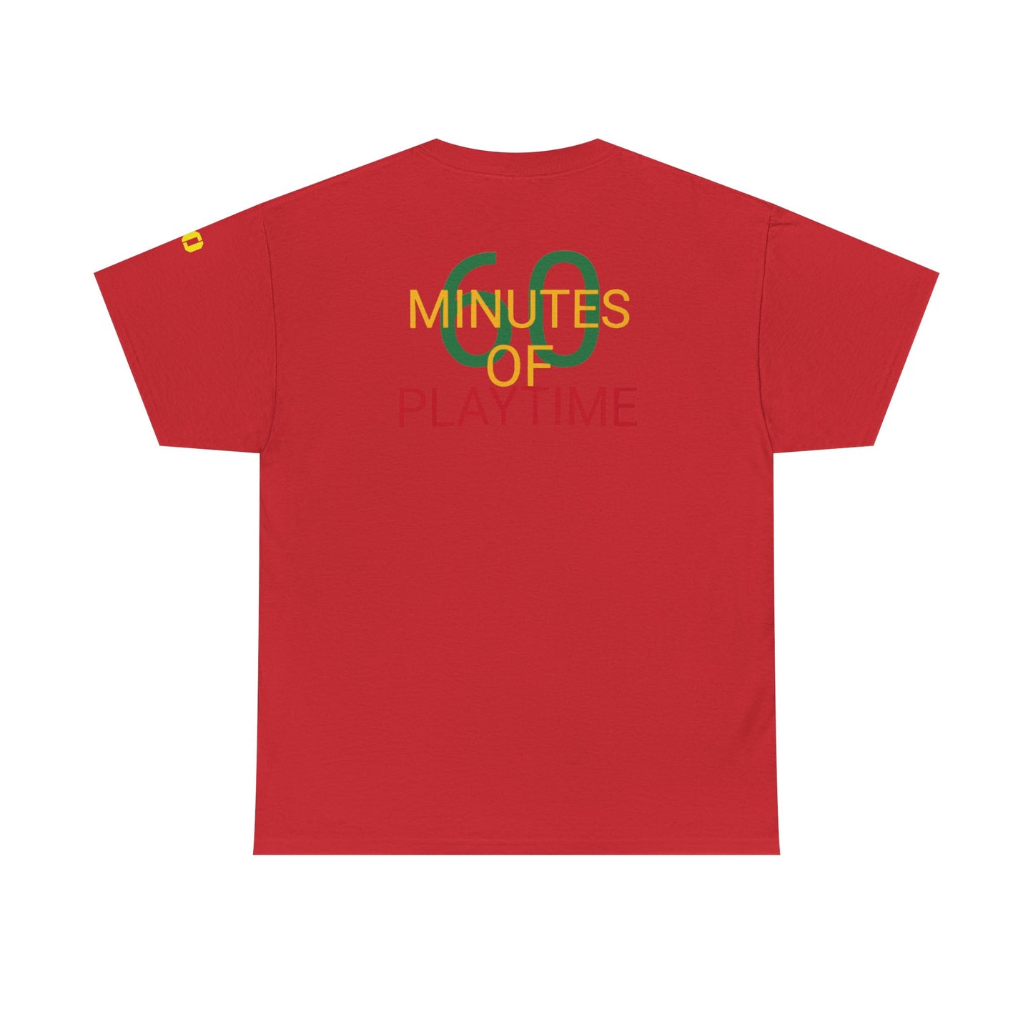 Unisex Heavy Cotton Tee, Casual Summer T-shirt, Fun Playtime Tee, Graphic Tee for All Occasions, Perfect for Gifts