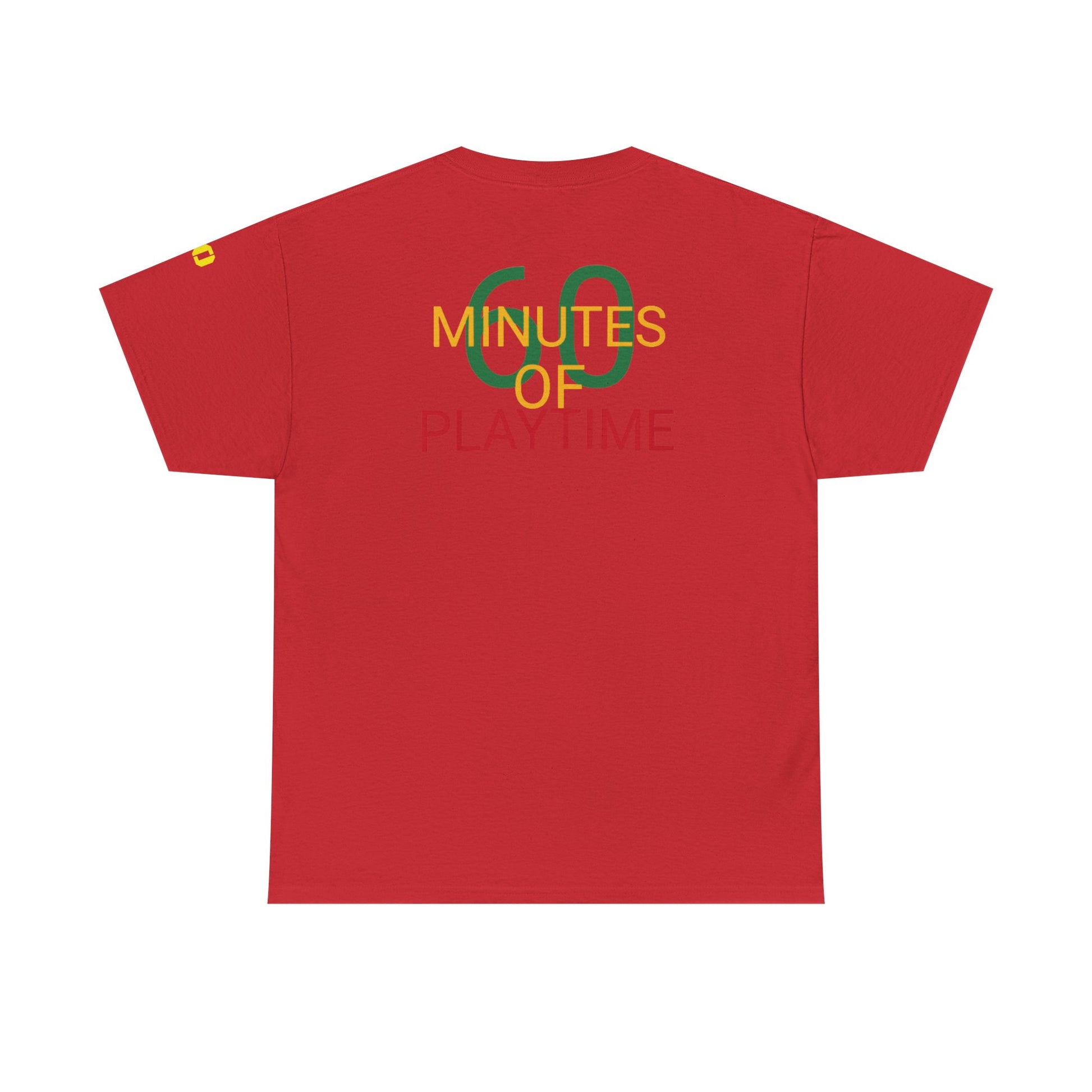Unisex Heavy Cotton Tee, Casual Summer T-shirt, Fun Playtime Tee, Graphic Tee for All Occasions, Perfect for Gifts