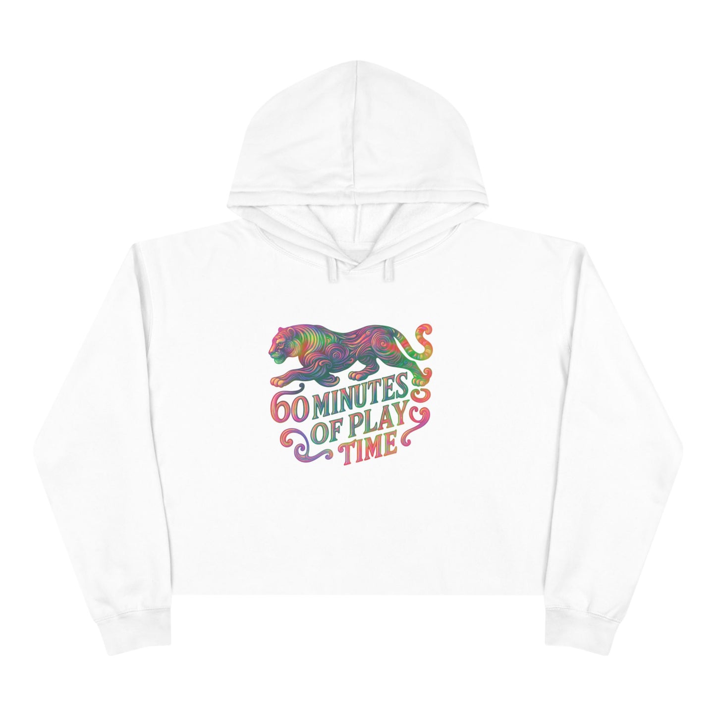 Mint Tiger Crop Hoodie - Trendy Streetwear, Perfect Gift, Casual Outfit, Unique Design, Summer Fashion - REGITJ FASHION 