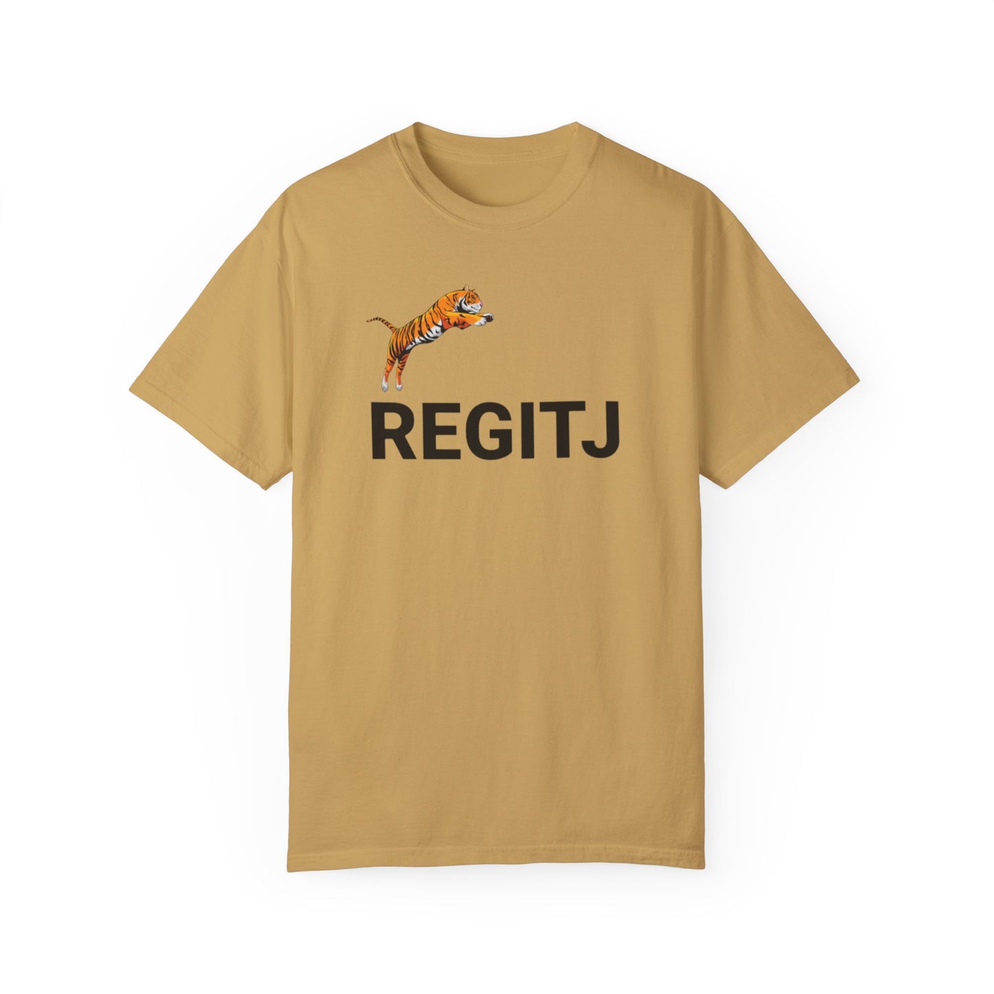 REGITJ Prime Unisex Garment-Dyed T-shirt Mustard