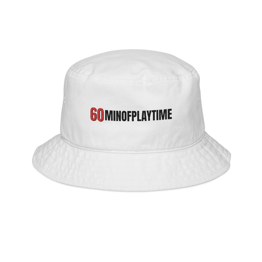 Bucket Hat (Embroidery) One size White