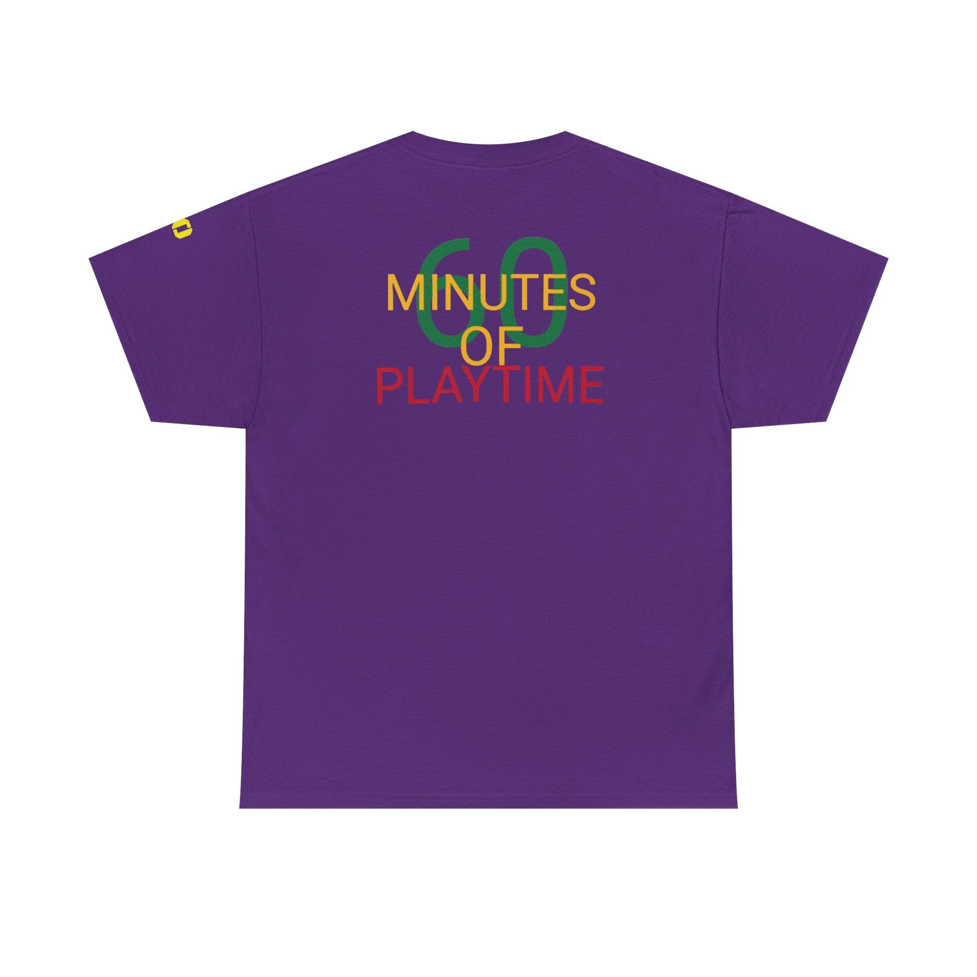 Unisex Heavy Cotton Tee, Casual Summer T-shirt, Fun Playtime Tee, Graphic Tee for All Occasions, Perfect for Gifts