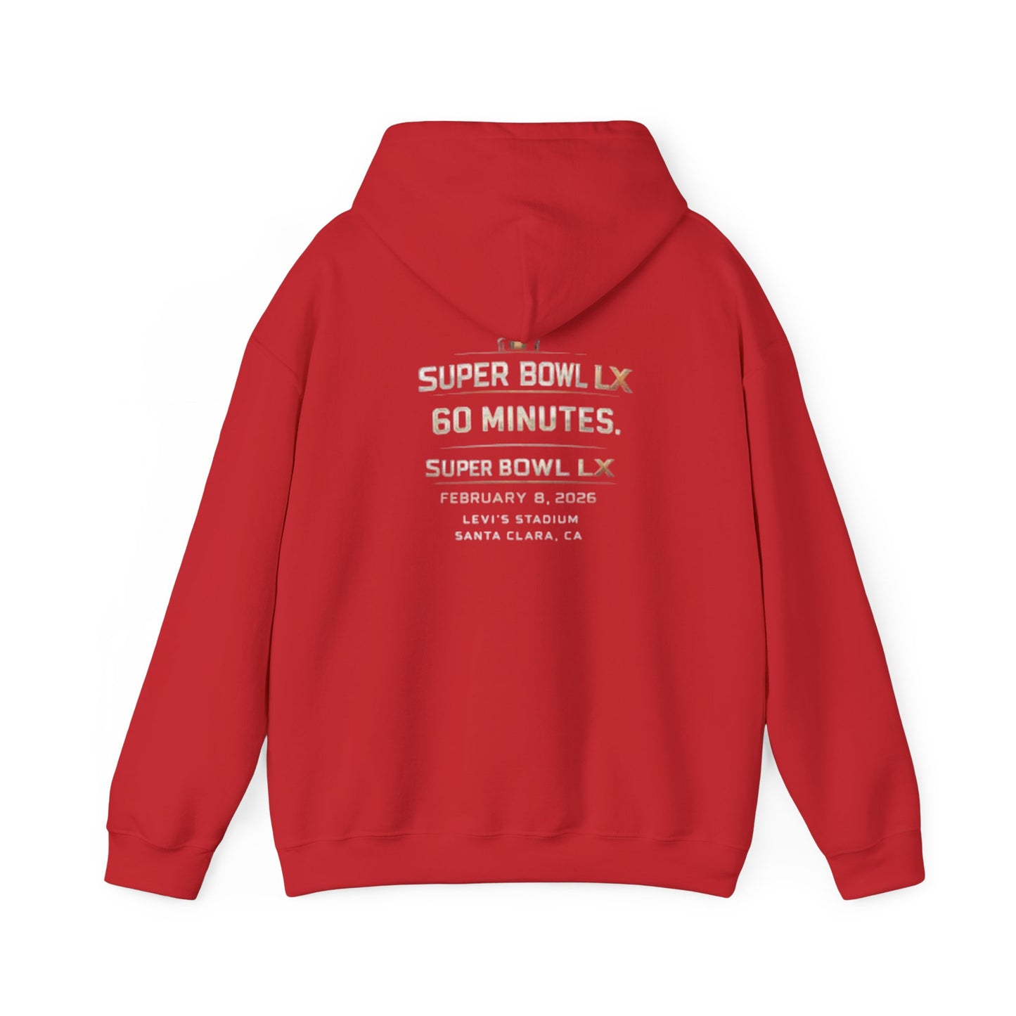 (Limited) Super Bowl LX Drop Hoodie — Minimal Pullover Sweatshirt - REGITJ FASHION 