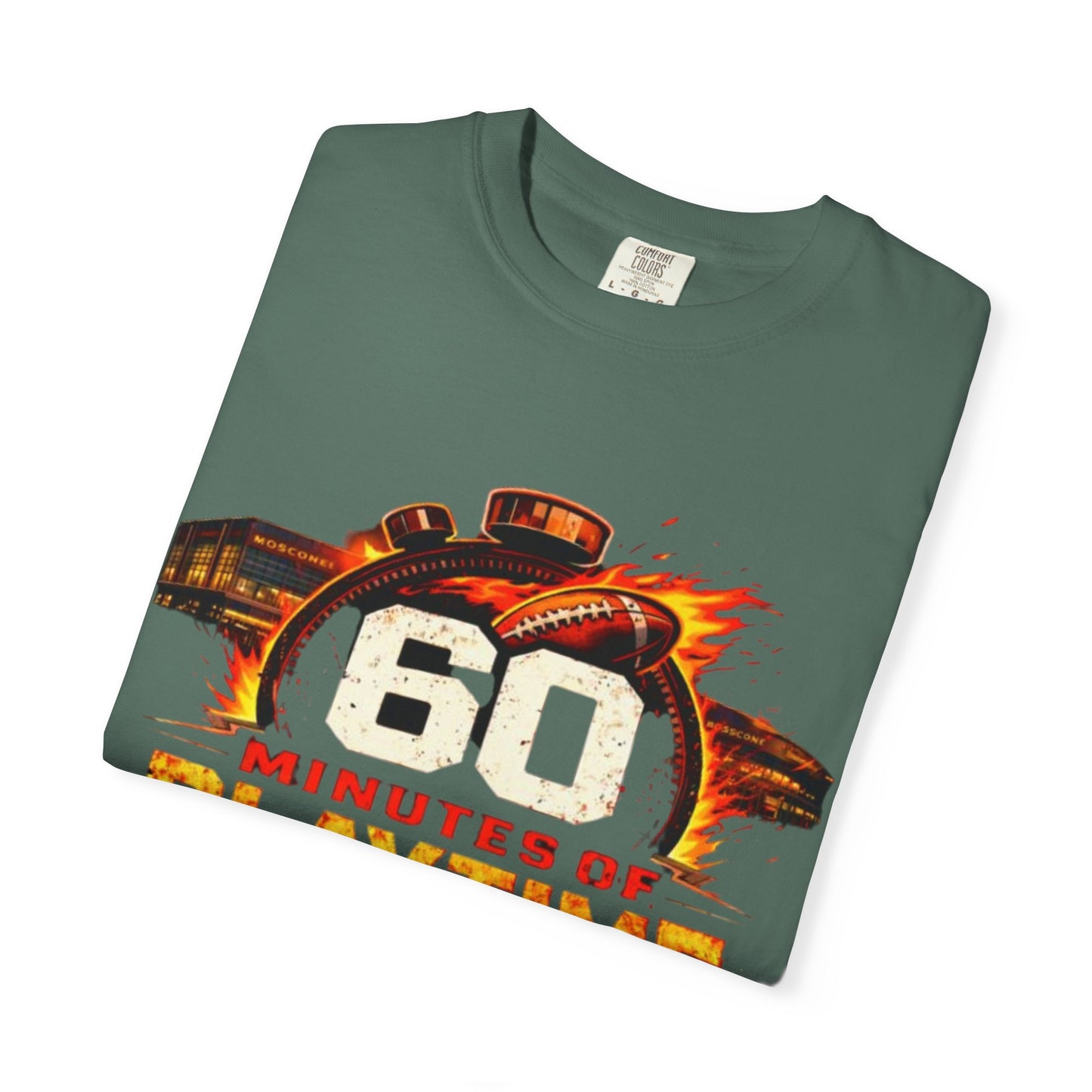 60 Minutes of Playtime Pro Bowl Graphic T-Shirt — February 3 Football Fan Tee