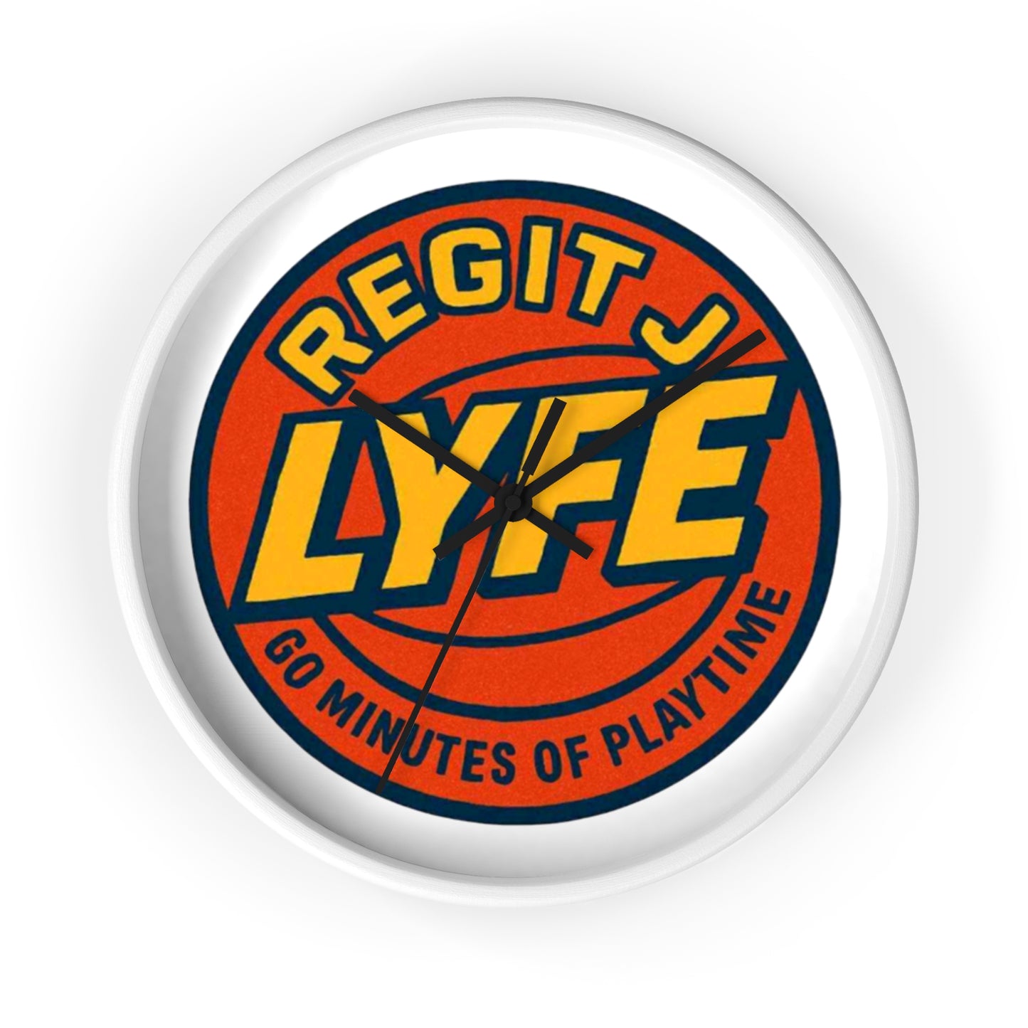 Jimmie Tiger Power Hour Wall Clock