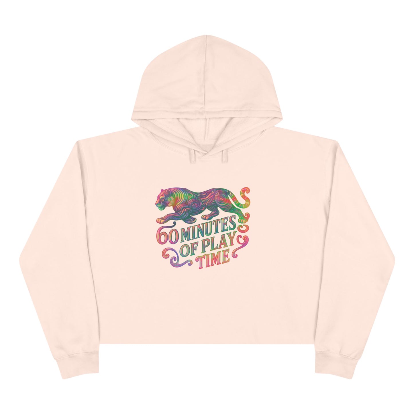 Mint Tiger Crop Hoodie - Trendy Streetwear, Perfect Gift, Casual Outfit, Unique Design, Summer Fashion - REGITJ FASHION 