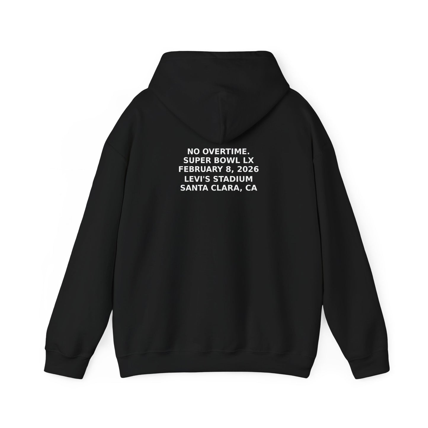 (Limited) Super Bowl LX Drop Hoodie — Minimal Pullover Sweatshirt