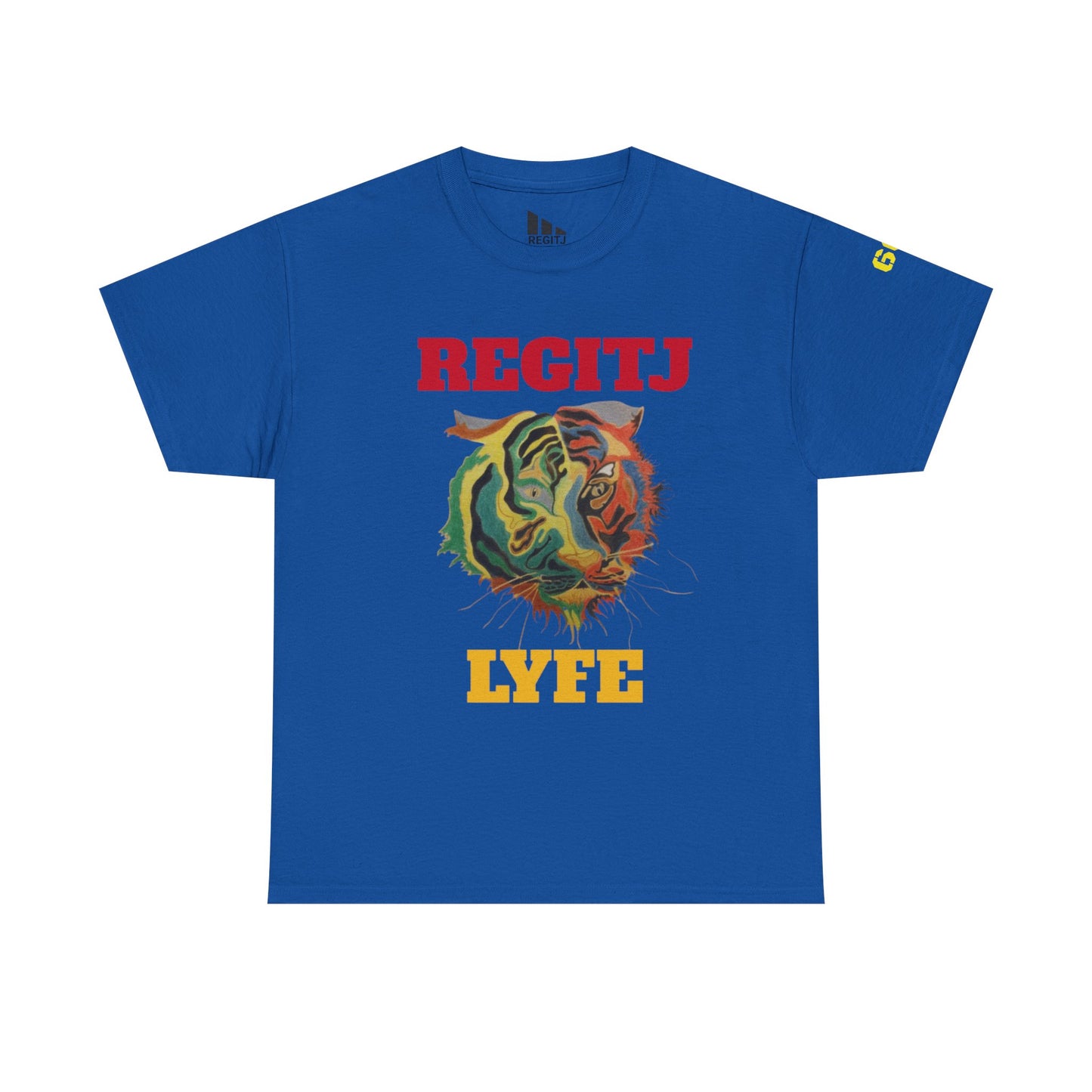 Unisex Heavy Cotton Tee, Casual Summer T-shirt, Fun Playtime Tee, Graphic Tee for All Occasions, Perfect for Gifts Royal