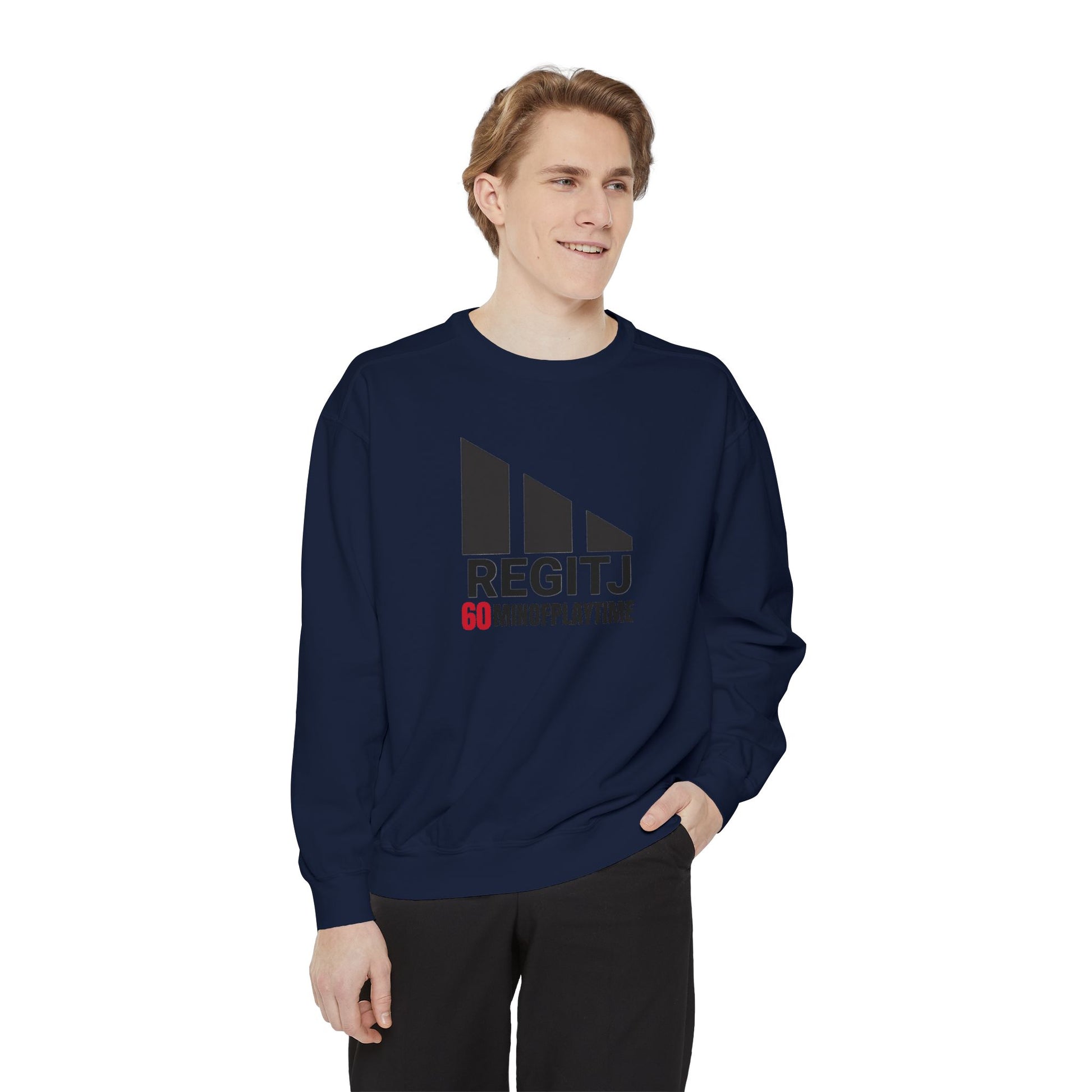 REGITJ 60MOP Unisex Garment-Dyed Sweatshirt