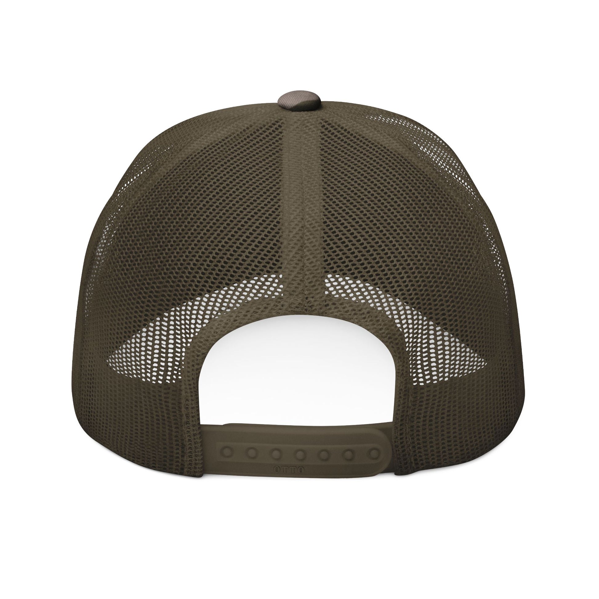 Faithful to the Bay Camouflage Trucker Hat, Outdoor Cap, Gift for Him, Hunting Accessory, Fishing Gear, Casual Wear - REGITJ FASHION 
