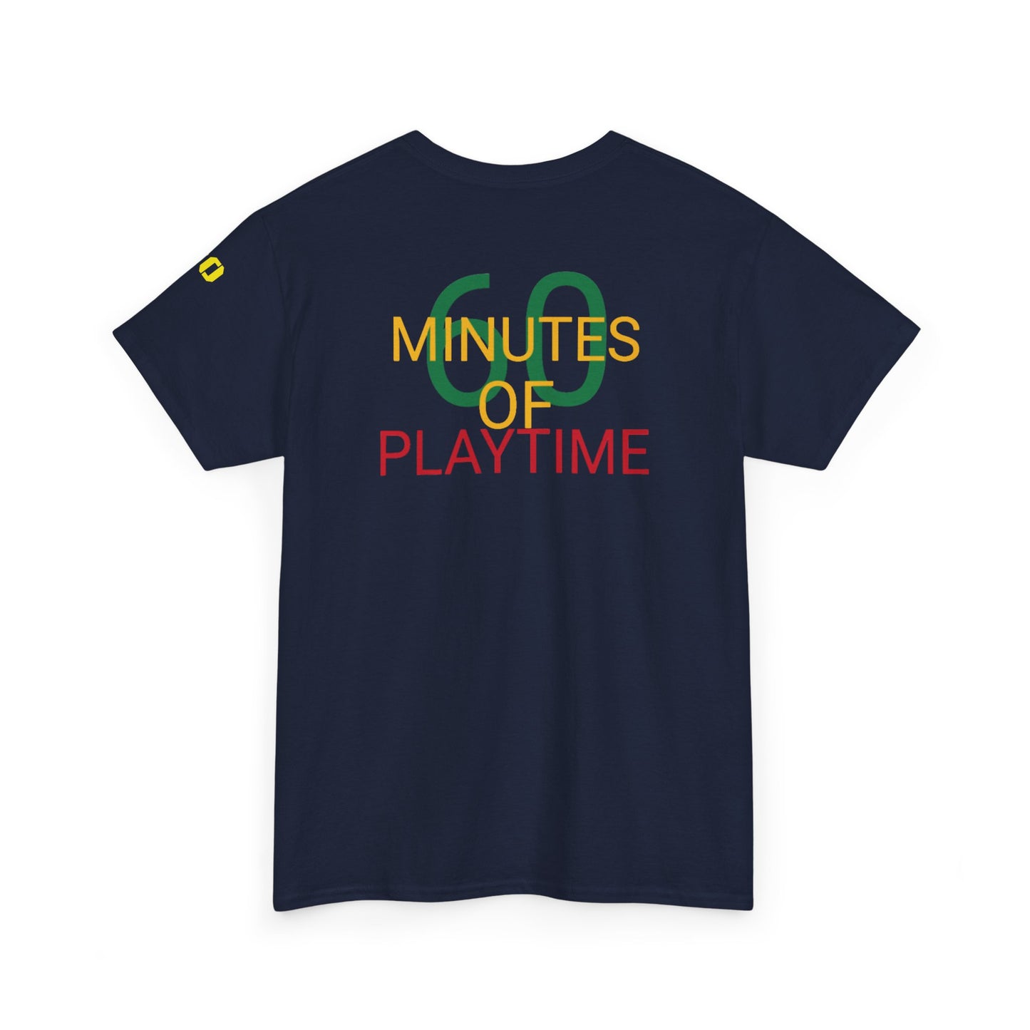 Unisex Heavy Cotton Tee, Casual Summer T-shirt, Fun Playtime Tee, Graphic Tee for All Occasions, Perfect for Gifts