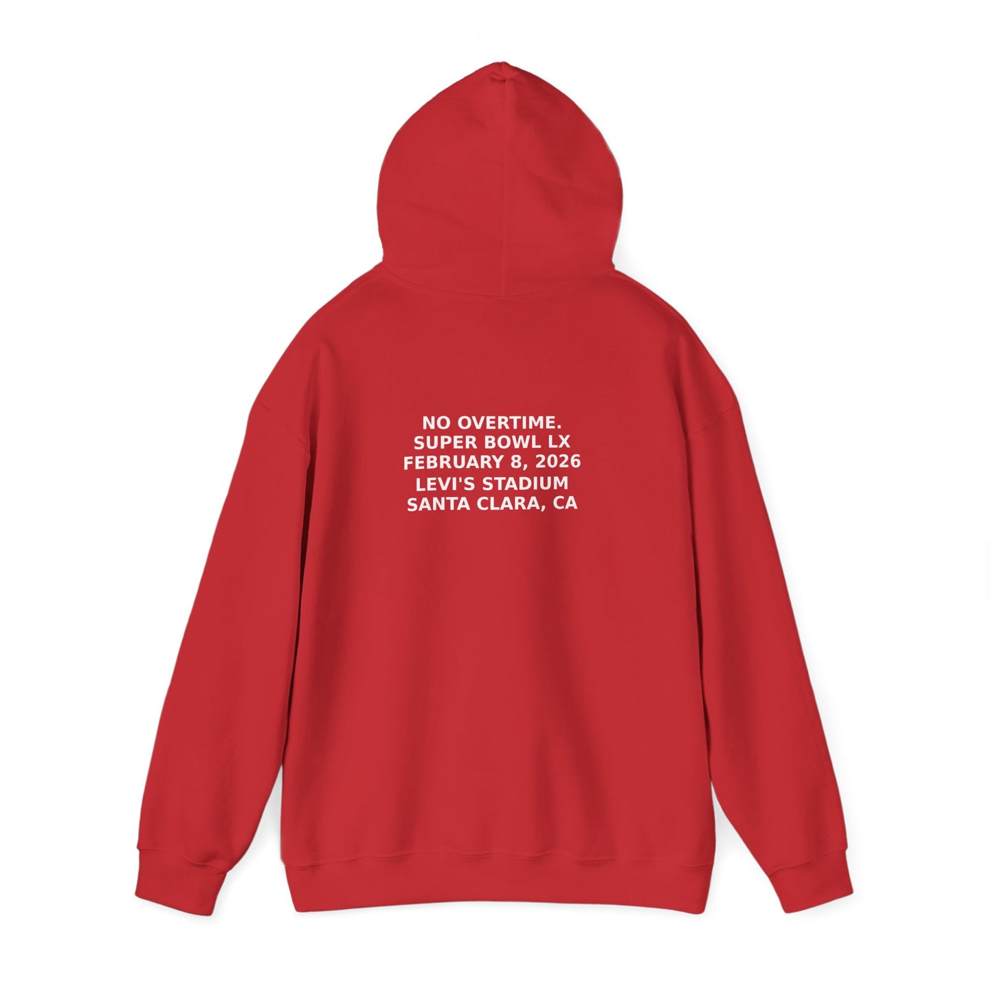 (Limited) Super Bowl LX Drop Hoodie — Minimal Pullover Sweatshirt