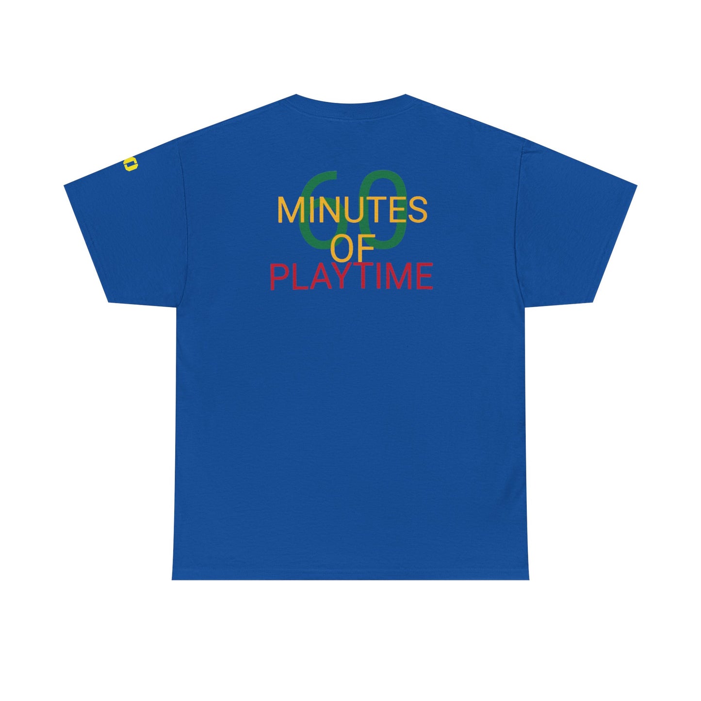 Unisex Heavy Cotton Tee, Casual Summer T-shirt, Fun Playtime Tee, Graphic Tee for All Occasions, Perfect for Gifts