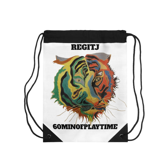 REGITJ Tiger Drawstring Bag