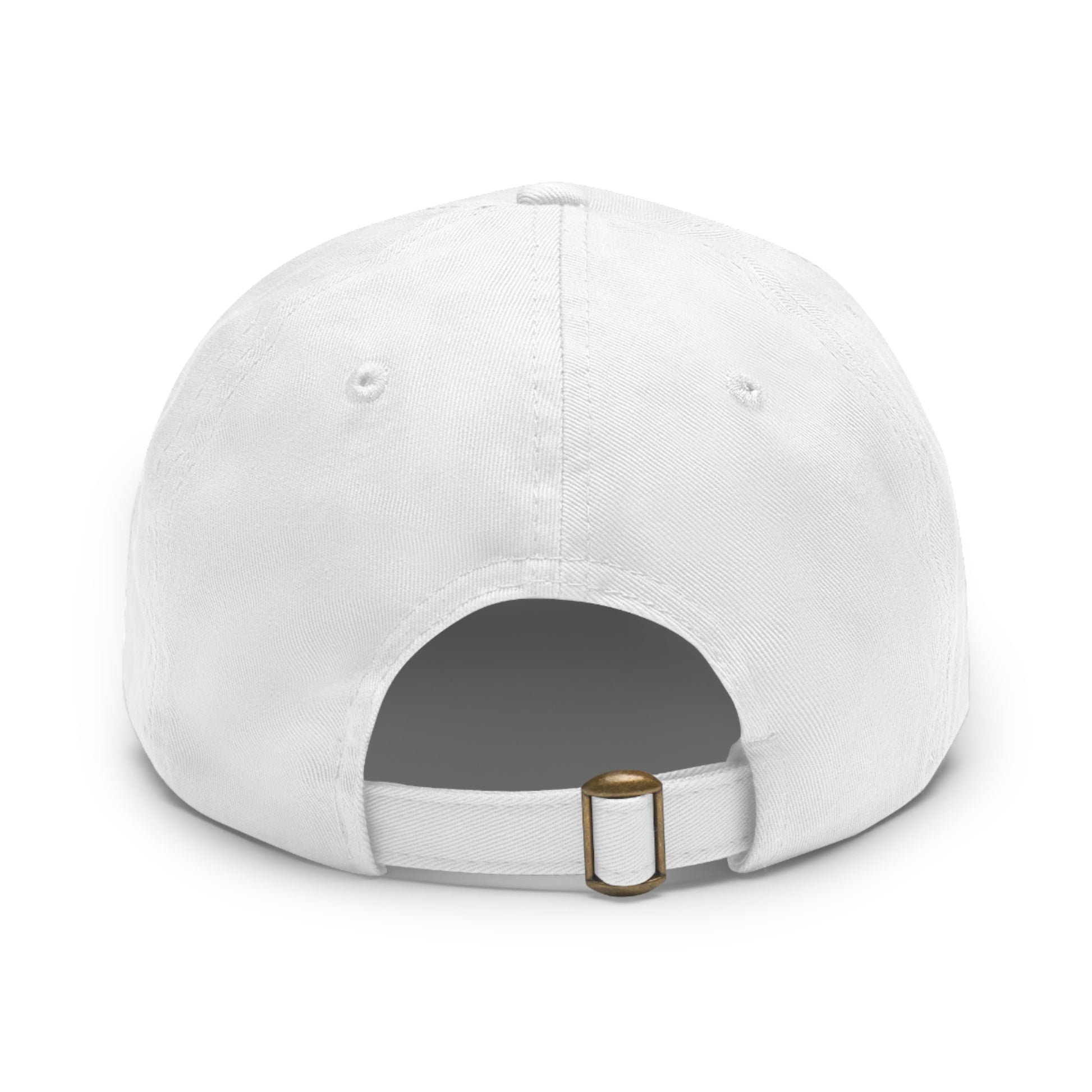REGITJ Dad Hat with Leather Patch (Rectangle) - REGITJ FASHION 