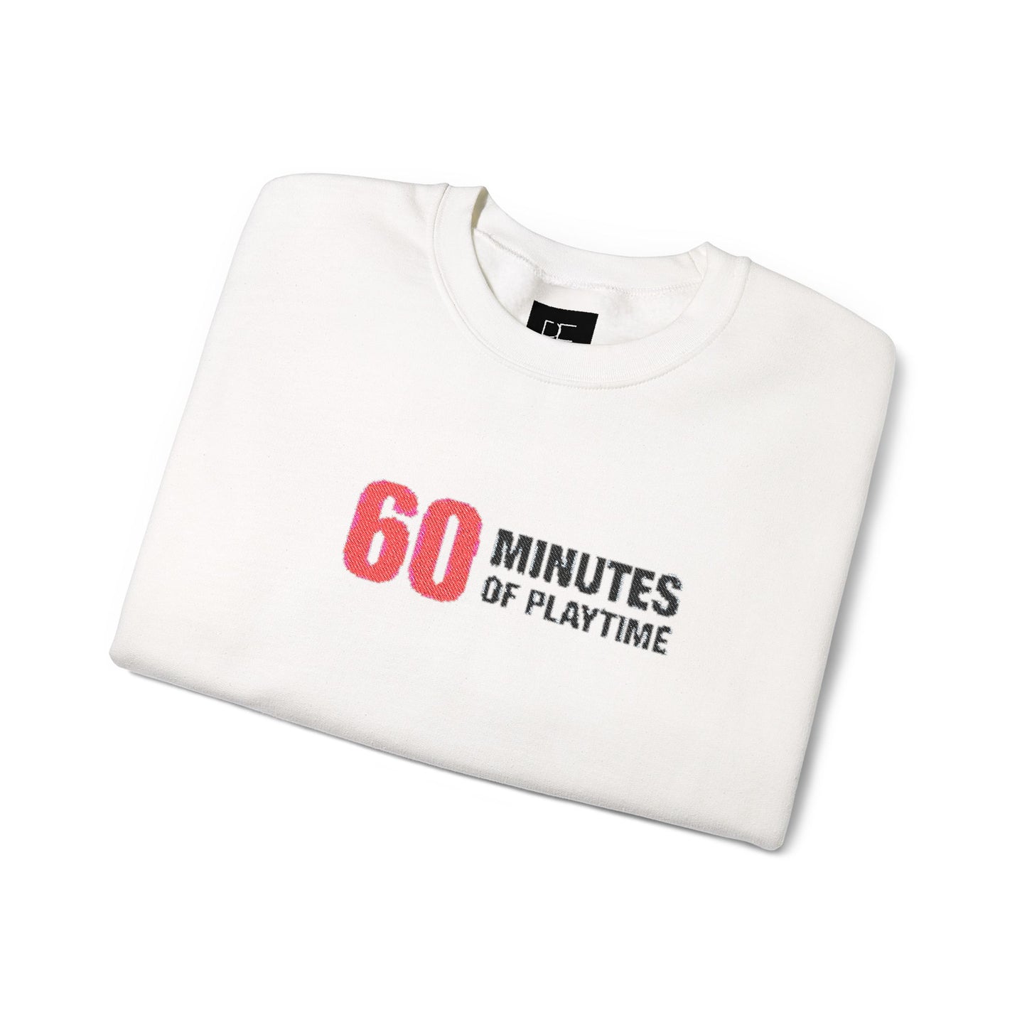 Crewneck Sweatshirt — 'Some of Playtime' Red Logo Casual Pullover