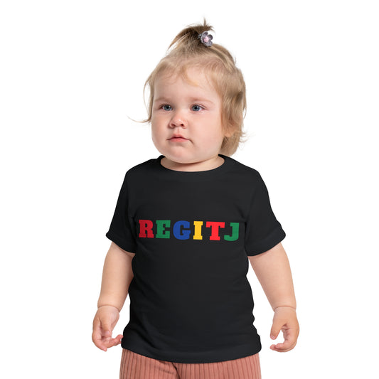 REGITJ Baby Short Sleeve T-Shirt Black