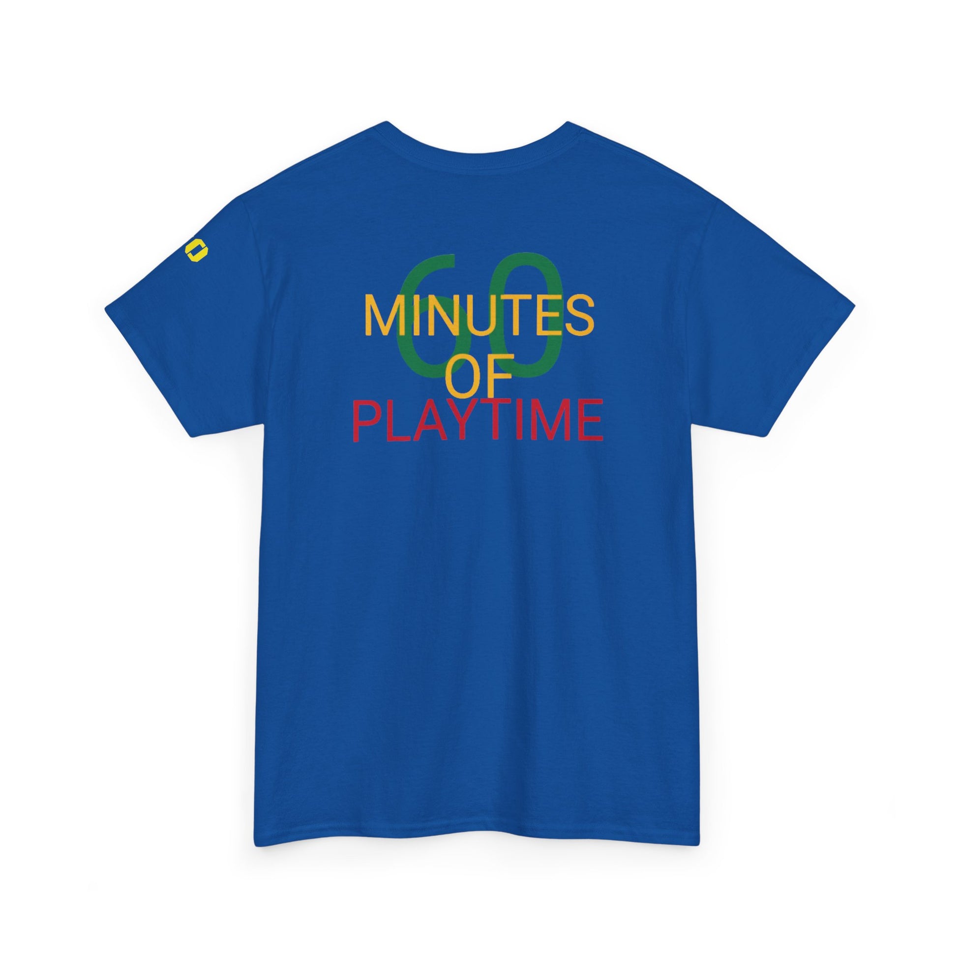 Unisex Heavy Cotton Tee, Casual Summer T-shirt, Fun Playtime Tee, Graphic Tee for All Occasions, Perfect for Gifts