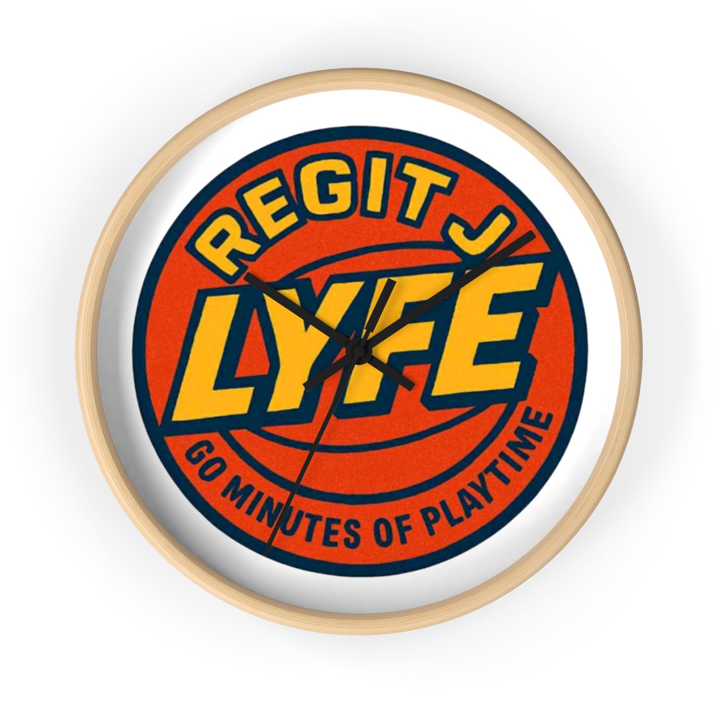 Jimmie Tiger Power Hour Wall Clock