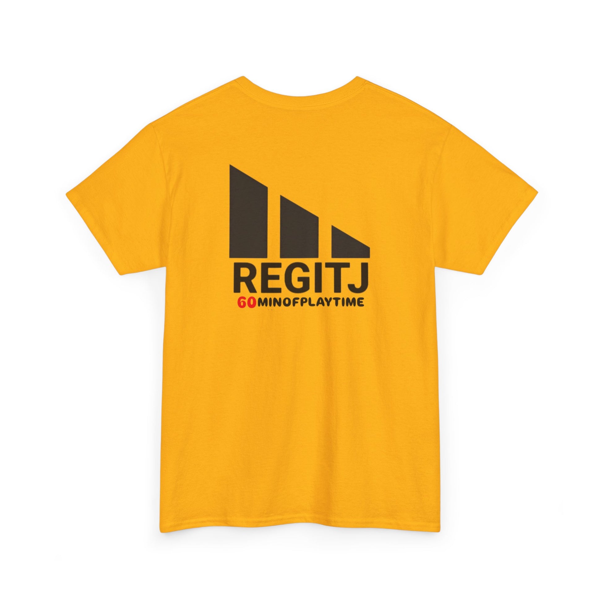Unisex Heavy Cotton Tee with Playful Design - Perfect for Casual Days, Gifts, and Parties - REGITJ FASHION 