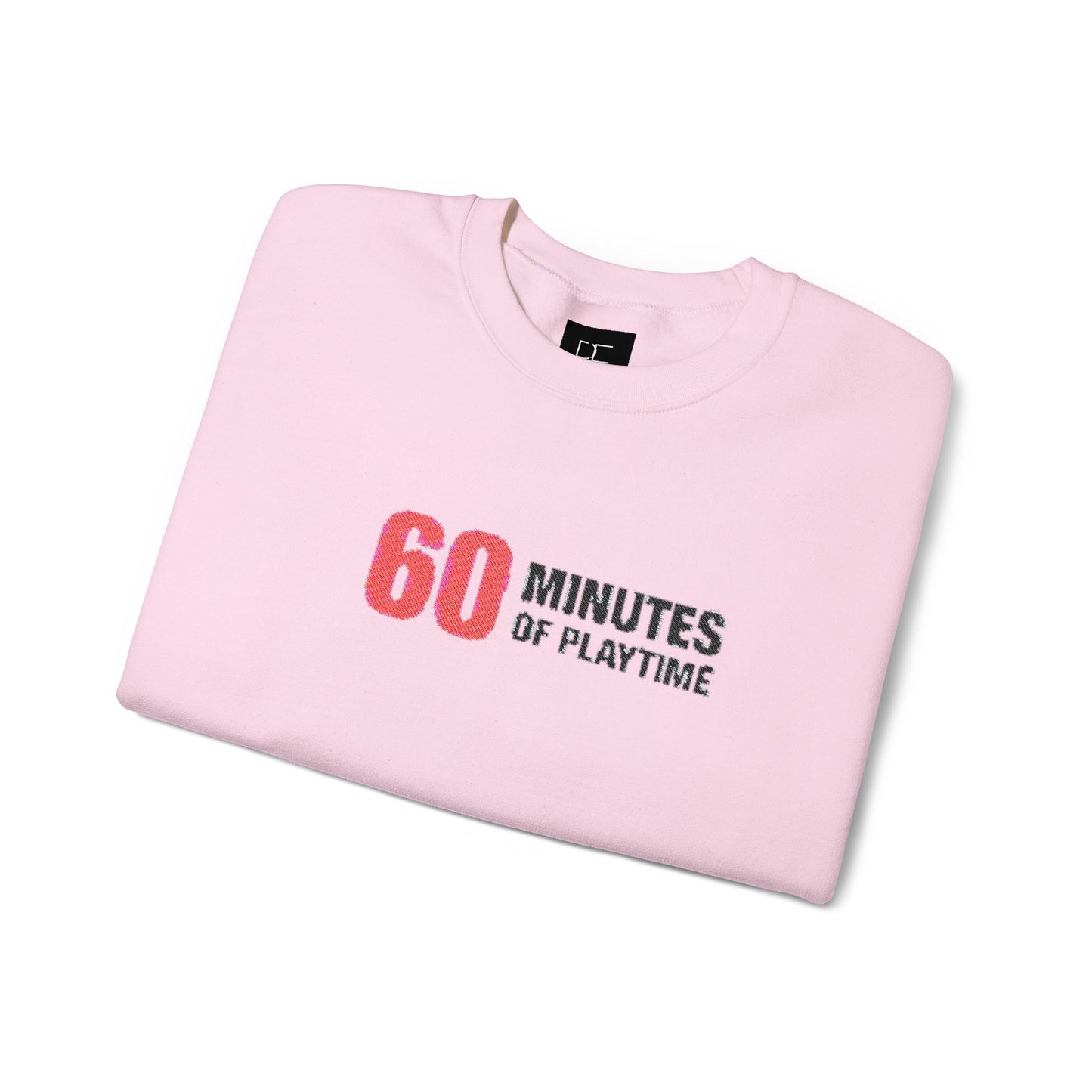 Crewneck Sweatshirt — 'Some of Playtime' Red Logo Casual Pullover