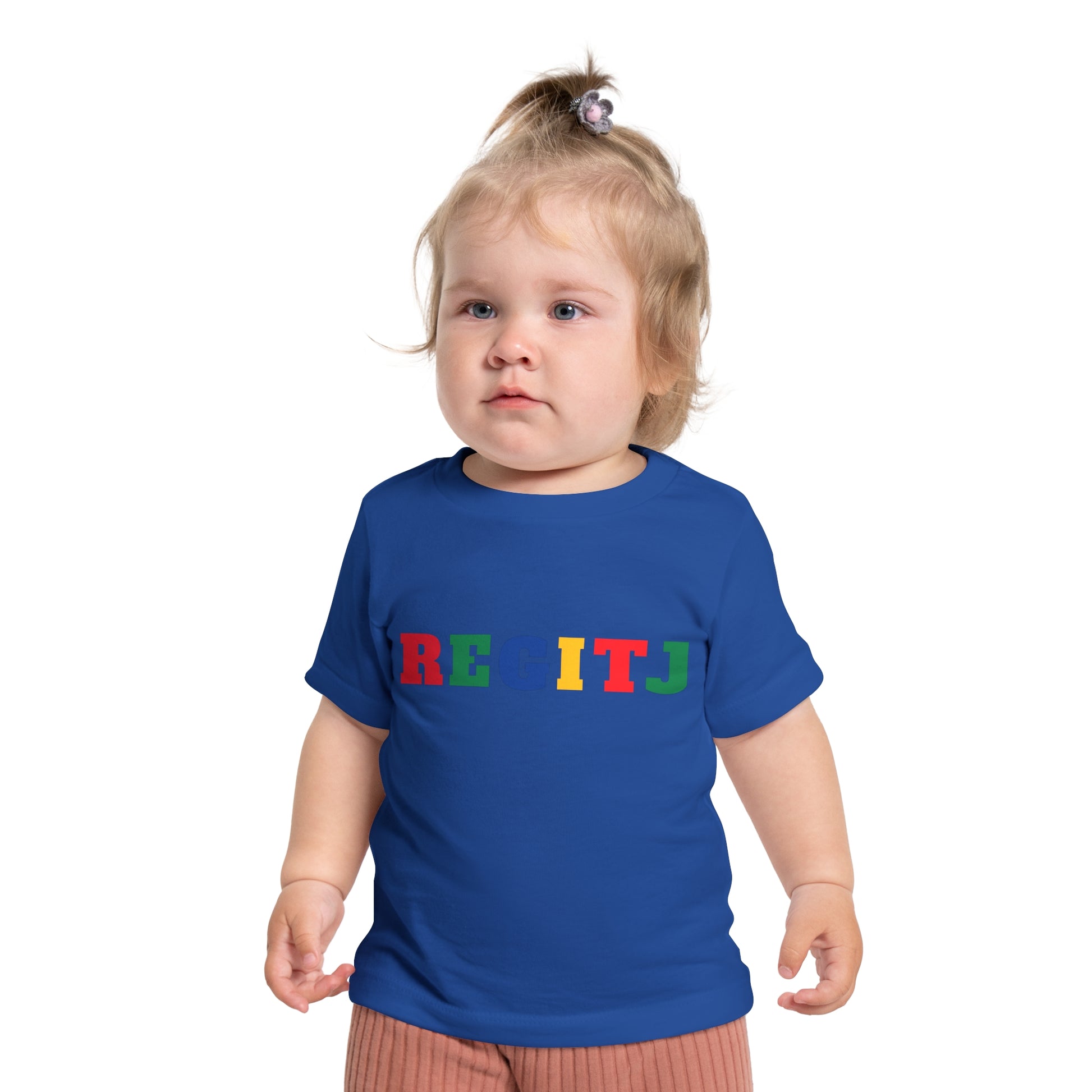 REGITJ Baby Short Sleeve T-Shirt True Royal