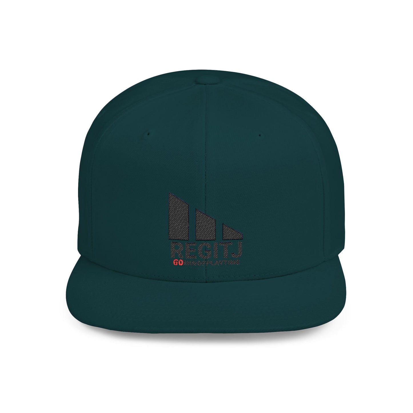 Stylish Flat Bill Snapback Hat - Perfect for Casual Days, Sports, Festivals, and Gifts, Trendy, Adjustable, Fashion Accessory One size Spruce
