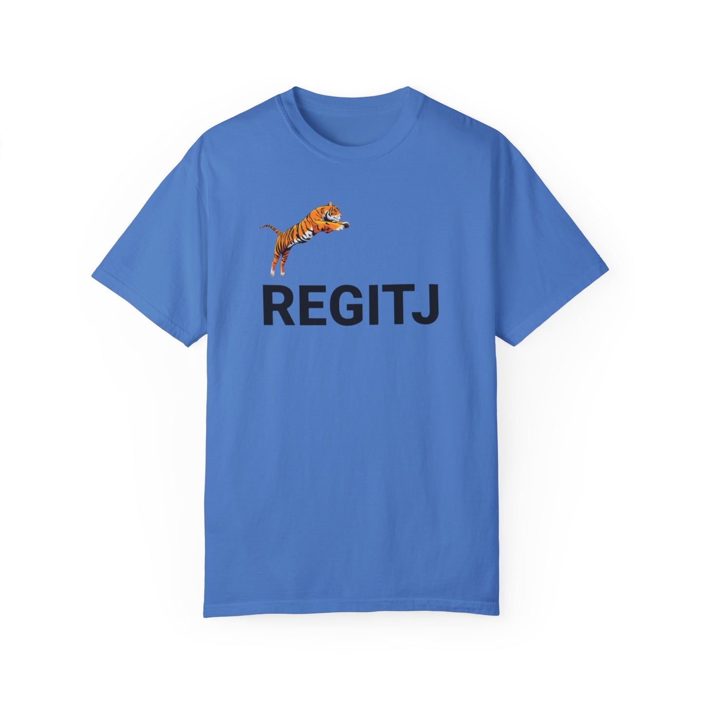 REGITJ Prime Unisex Garment-Dyed T-shirt Royal Caribe