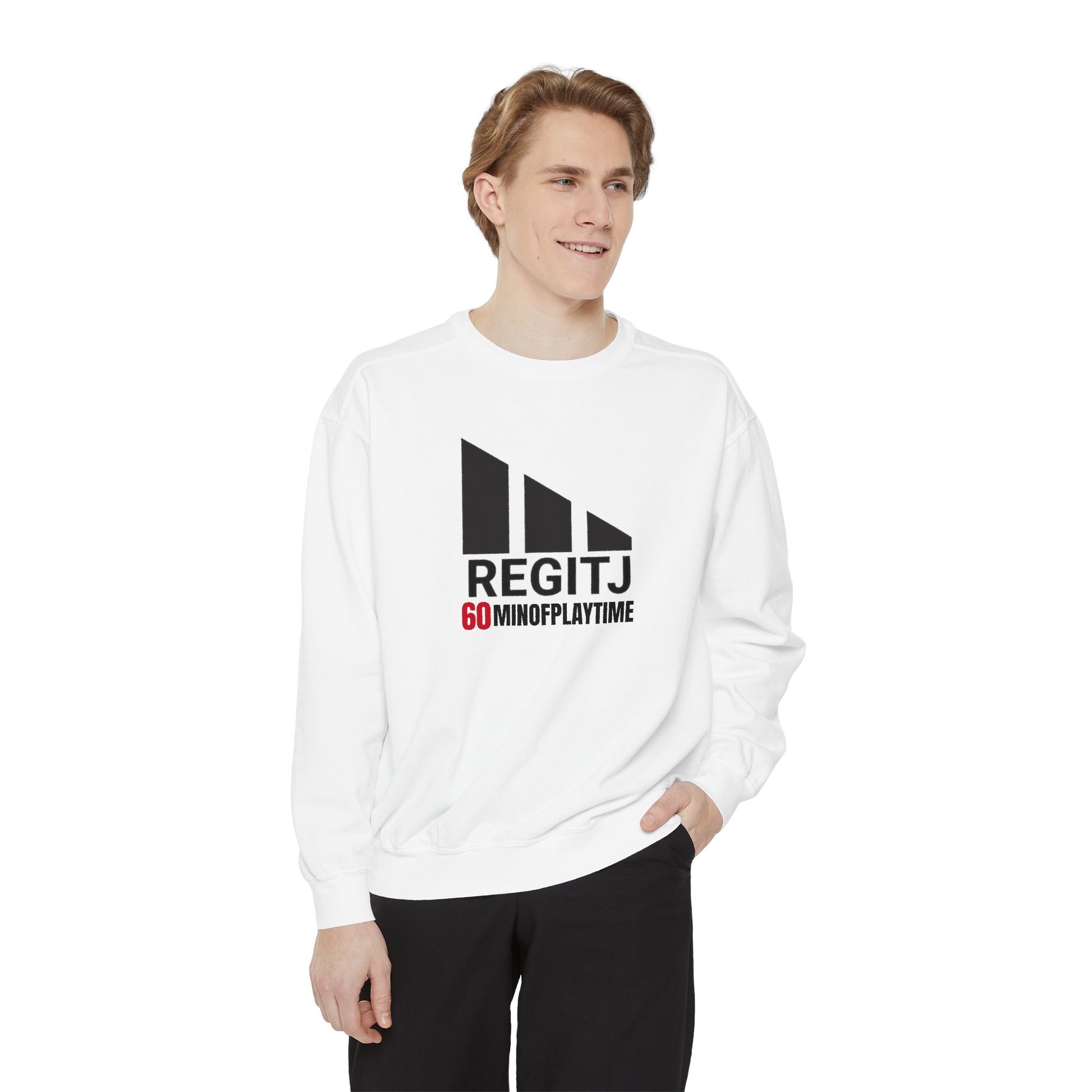 REGITJ 60MOP Unisex Garment-Dyed Sweatshirt