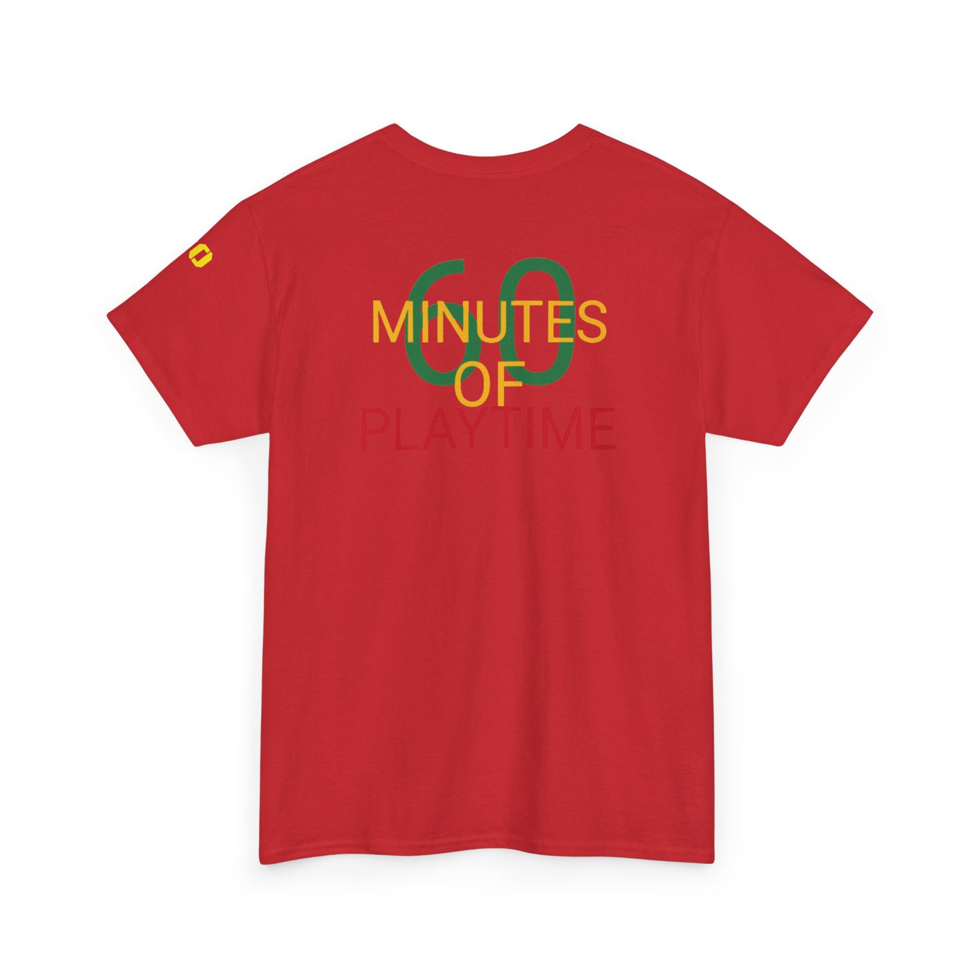 Unisex Heavy Cotton Tee, Casual Summer T-shirt, Fun Playtime Tee, Graphic Tee for All Occasions, Perfect for Gifts