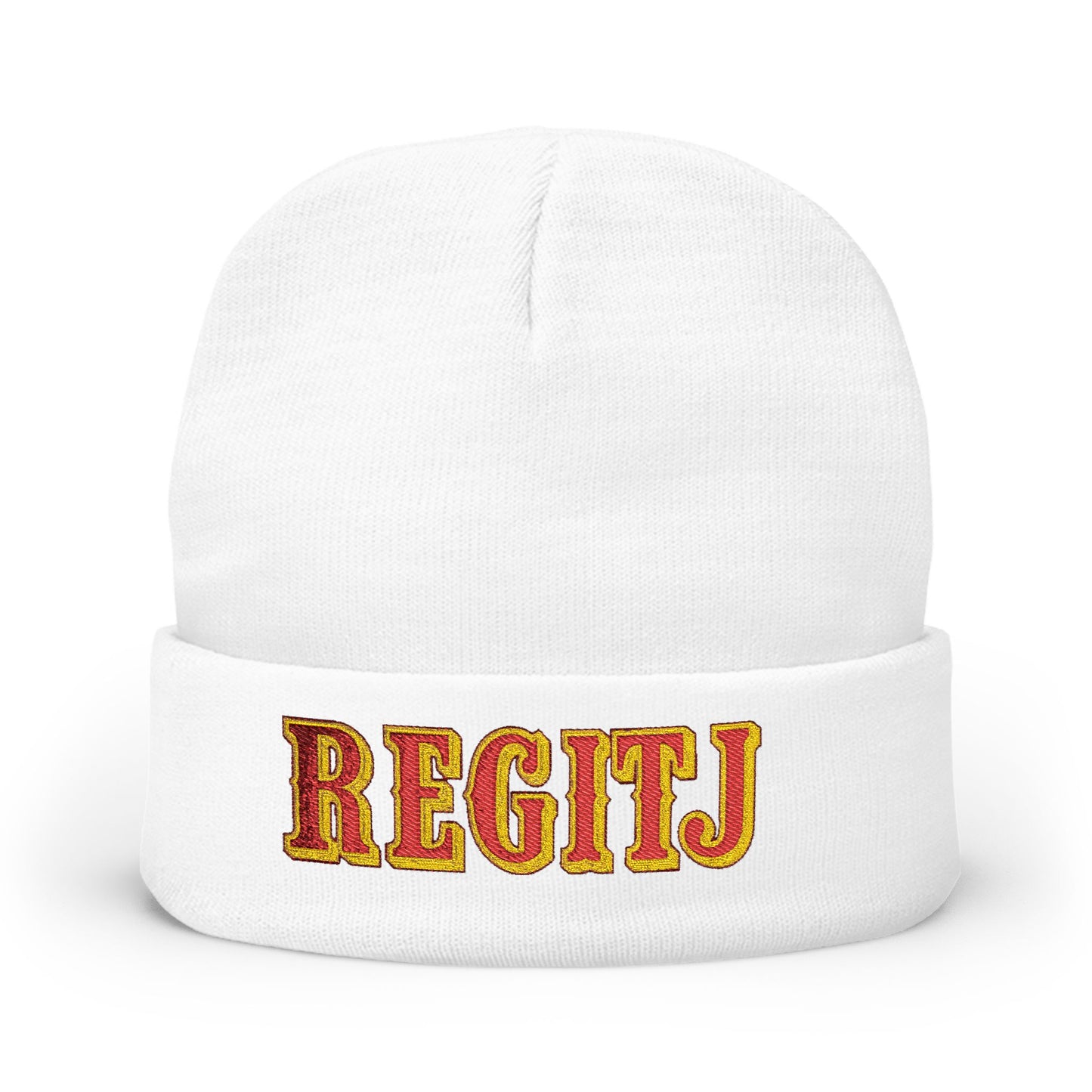 Knit Beanie (Embroidery) - REGITJ FASHION 