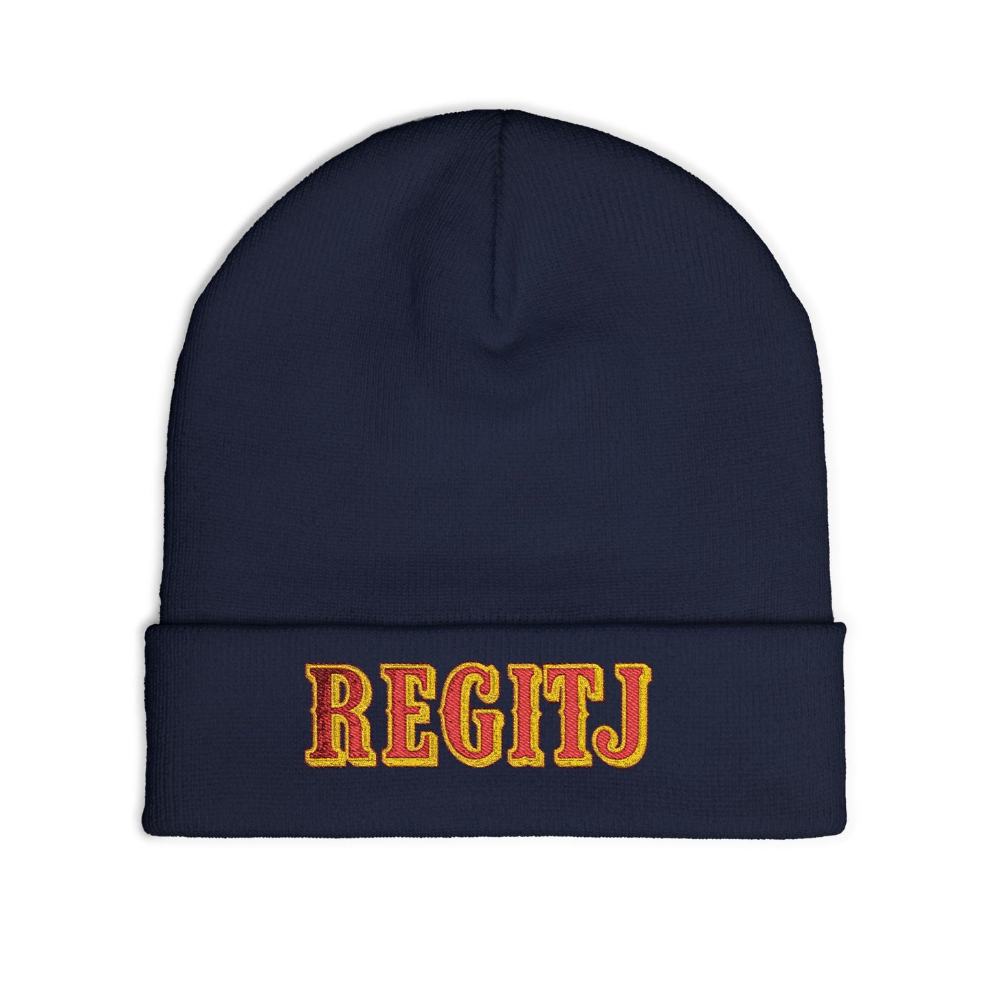 Knit Beanie (Embroidery) - REGITJ FASHION 