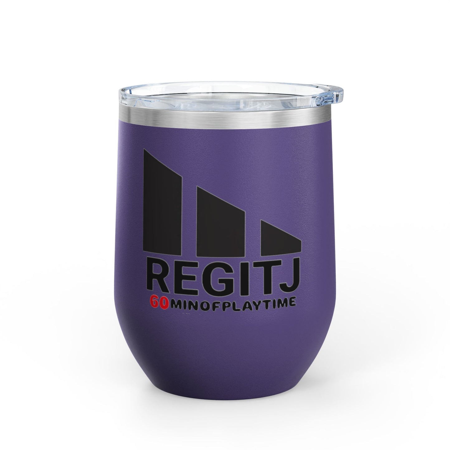 Chic Wine Tumbler for Fun Celebrations, 12oz Insulated Drinkware, Perfect for Partying, Gifts for Wine Lovers, Happy Hour Essentials - REGITJ FASHION 