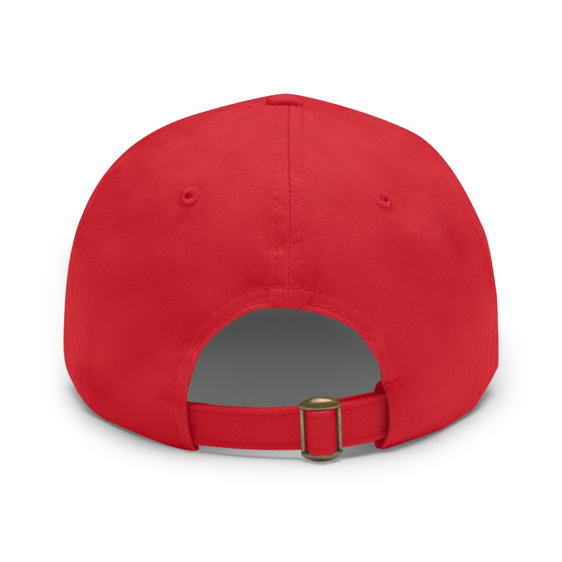 REGITJ Dad Hat with Leather Patch (Rectangle) - REGITJ FASHION 
