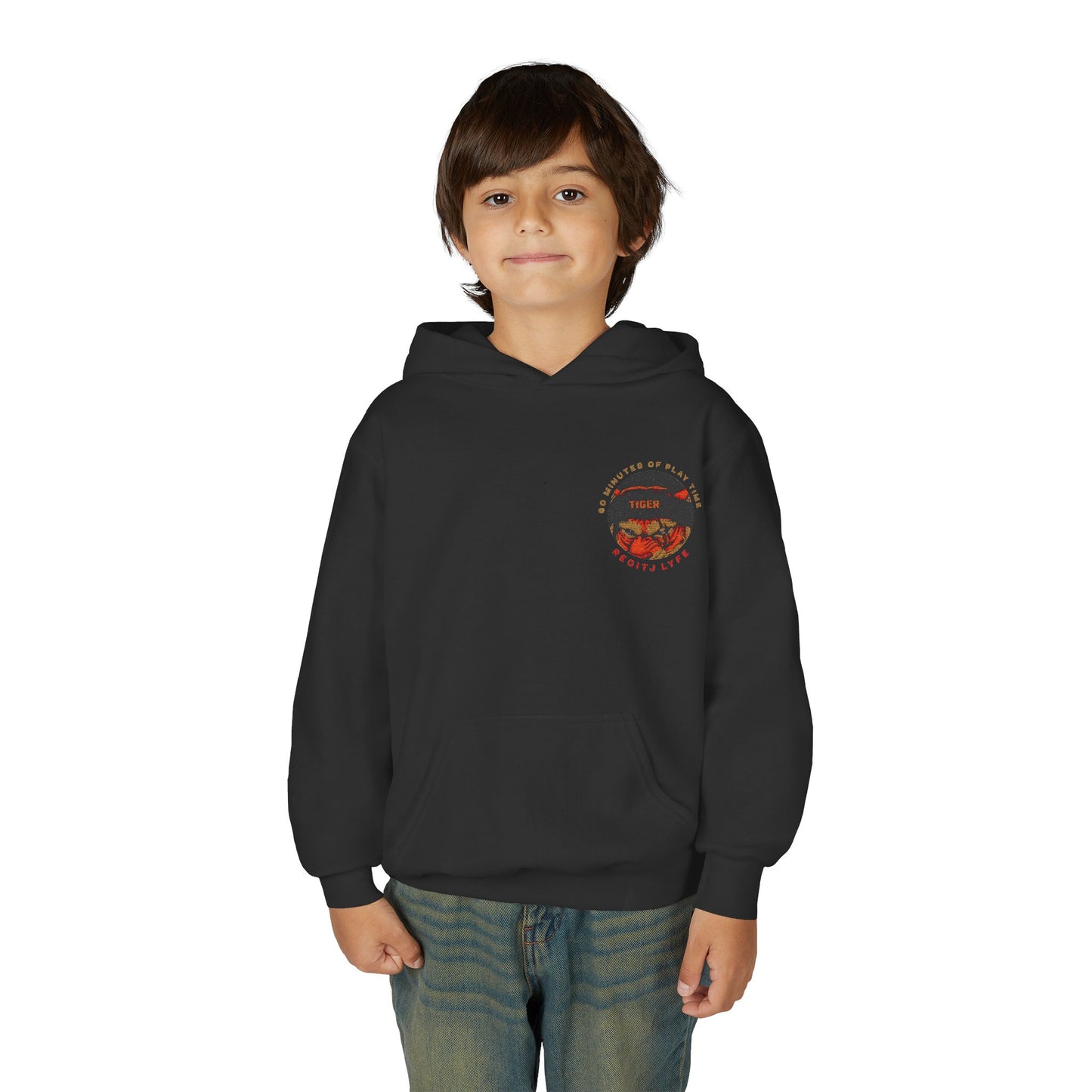 Youth Hoodie - "Choose to Live" Retro Sunset Graphic Pullover - REGITJ FASHION 