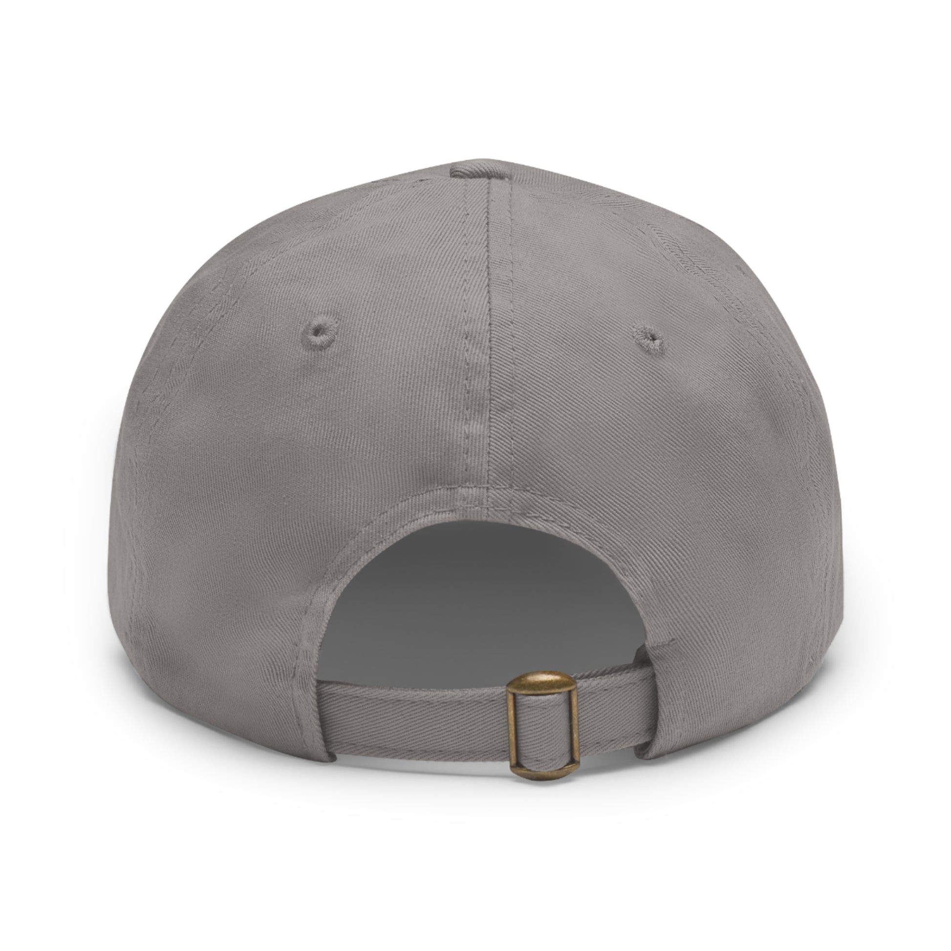 REGITJ Dad Hat with Leather Patch (Rectangle) - REGITJ FASHION 