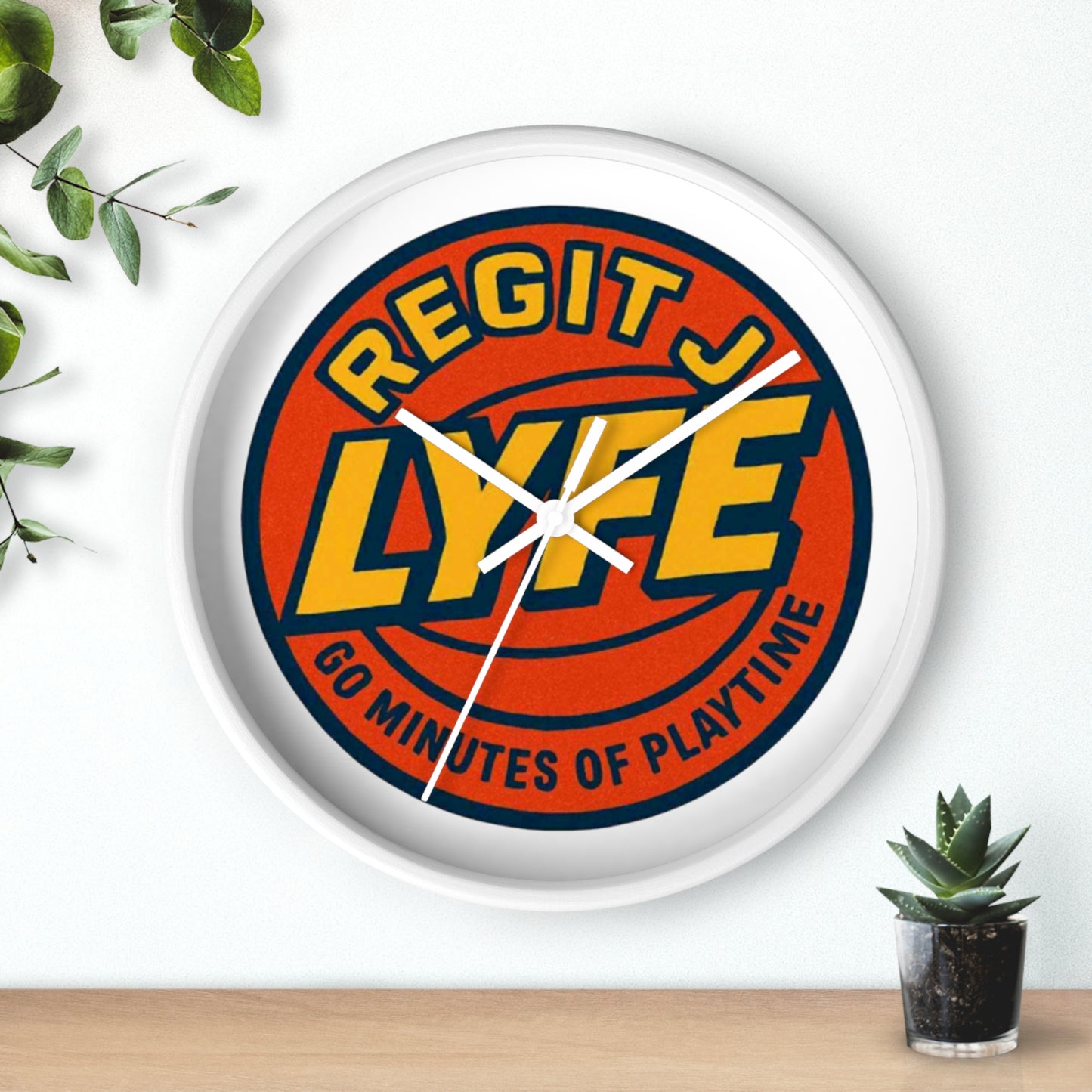 Jimmie Tiger Power Hour Wall Clock