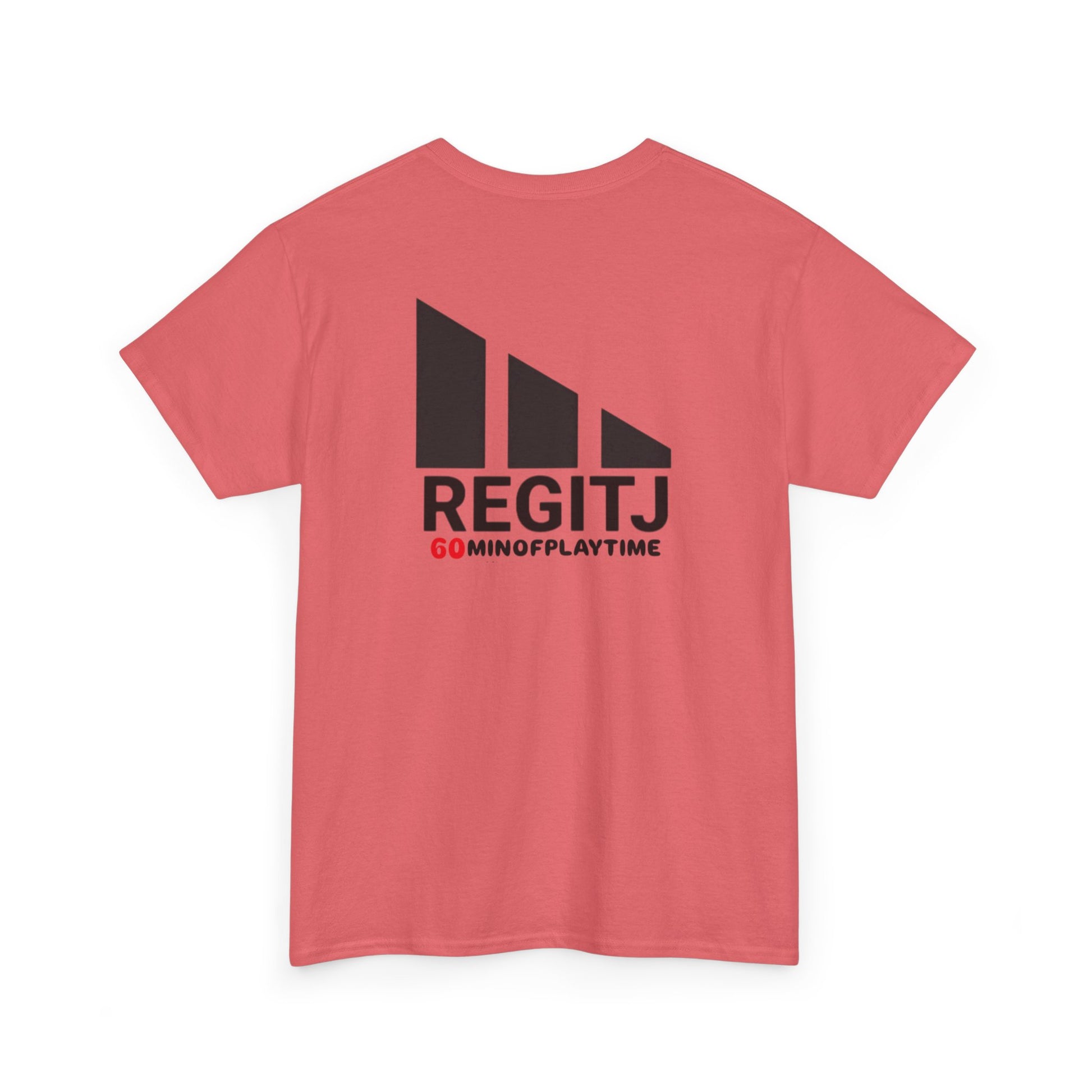 Unisex Heavy Cotton Tee with Playful Design - Perfect for Casual Days, Gifts, and Parties - REGITJ FASHION 