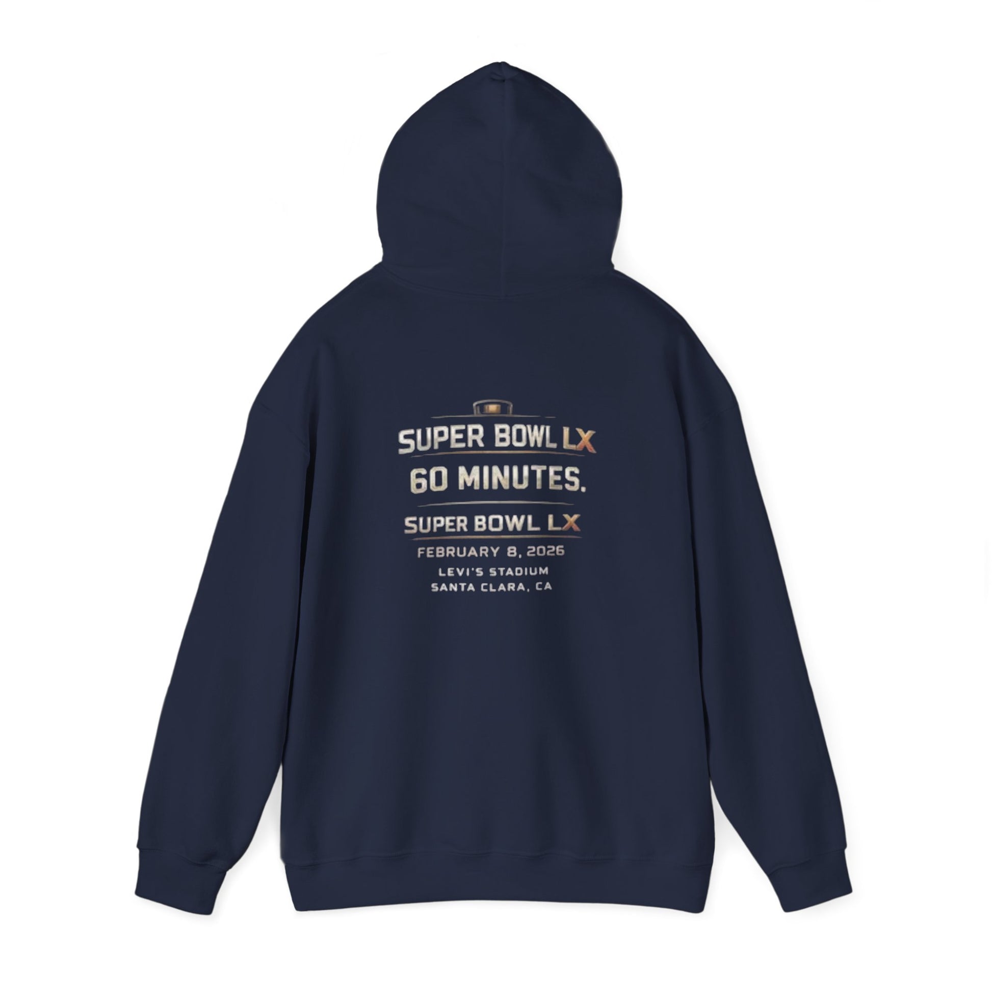 (Limited) Super Bowl LX Drop Hoodie — Minimal Pullover Sweatshirt - REGITJ FASHION 