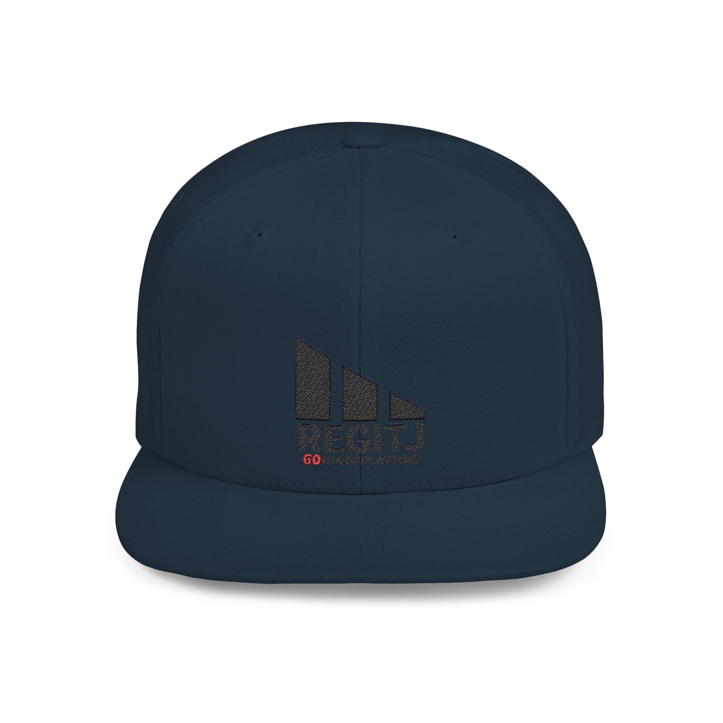 Stylish Flat Bill Snapback Hat - Perfect for Casual Days, Sports, Festivals, and Gifts, Trendy, Adjustable, Fashion Accessory One size Dark Navy