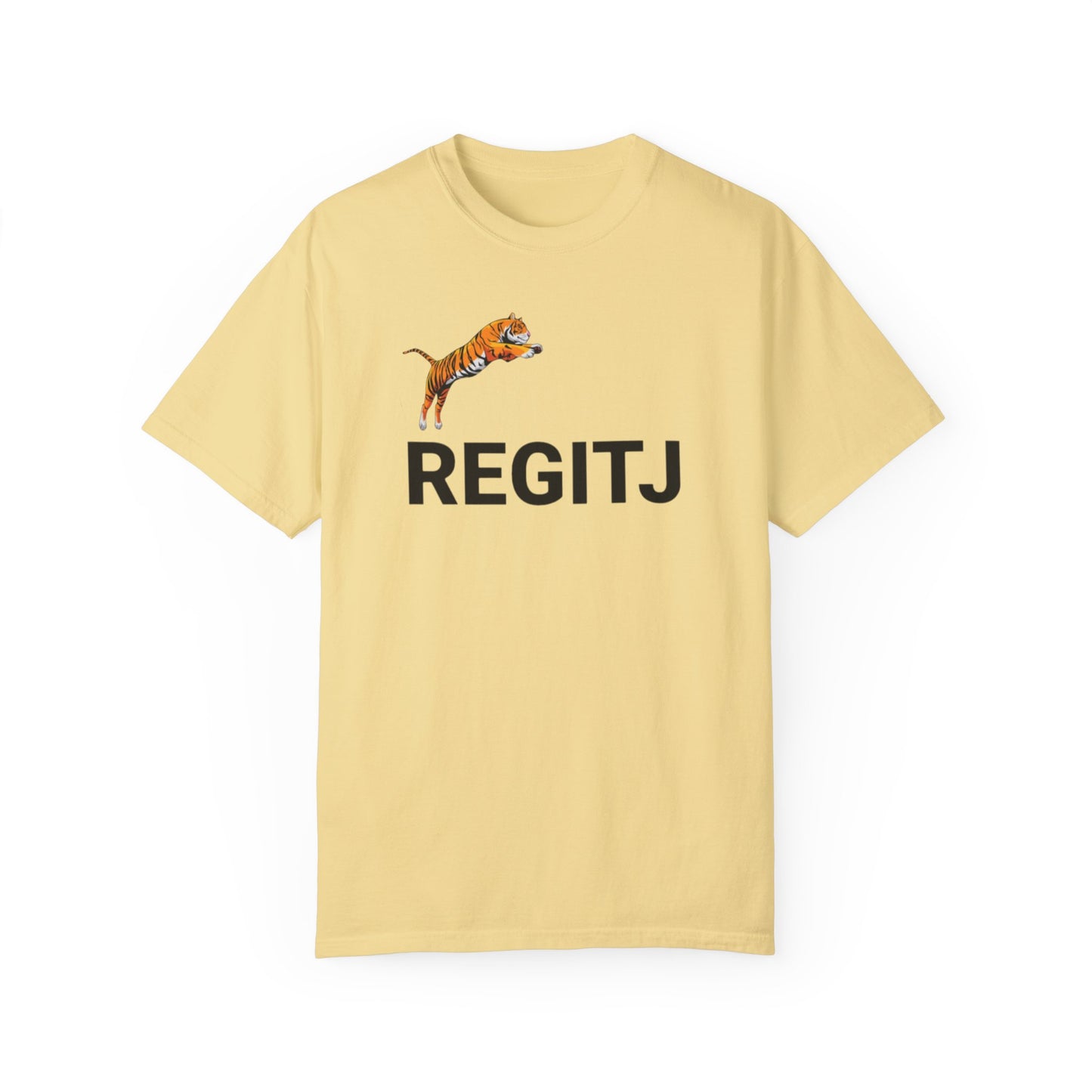 REGITJ Prime Unisex Garment-Dyed T-shirt Butter