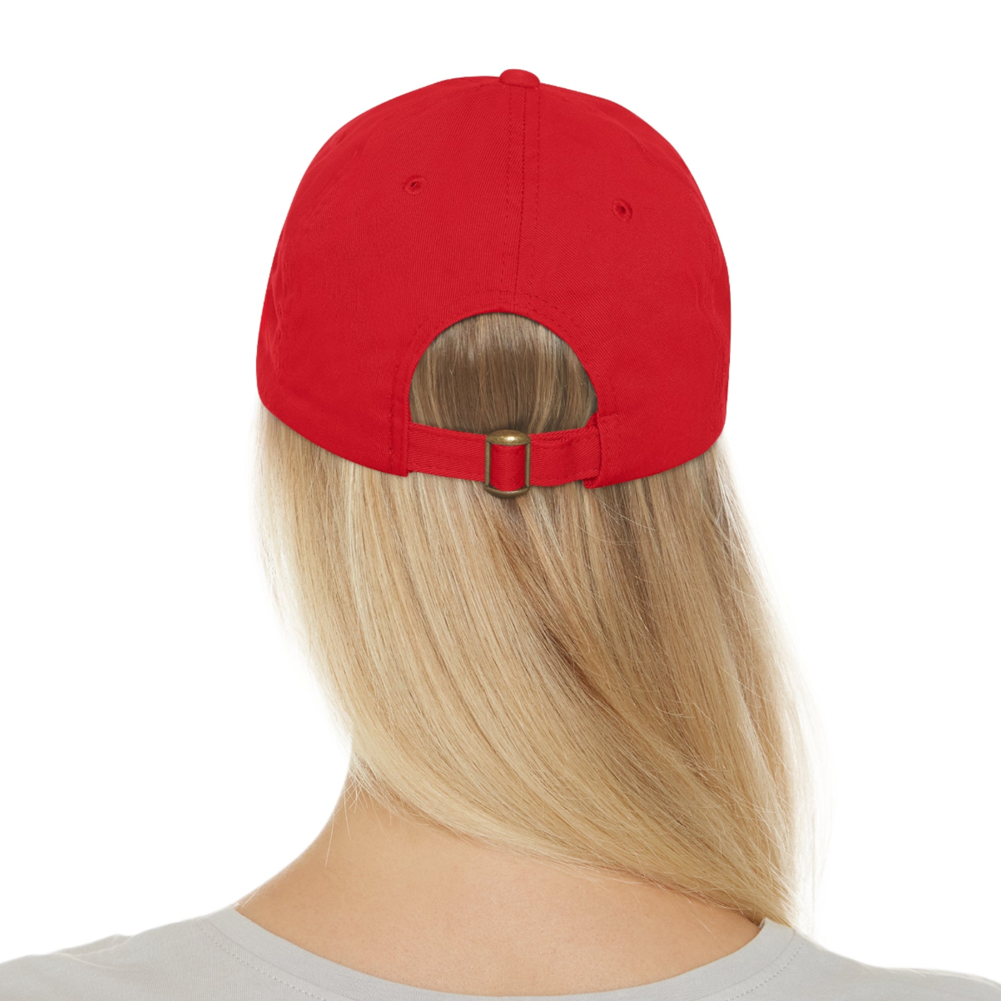 REGITJ Dad Hat with Leather Patch (Rectangle) - REGITJ FASHION 
