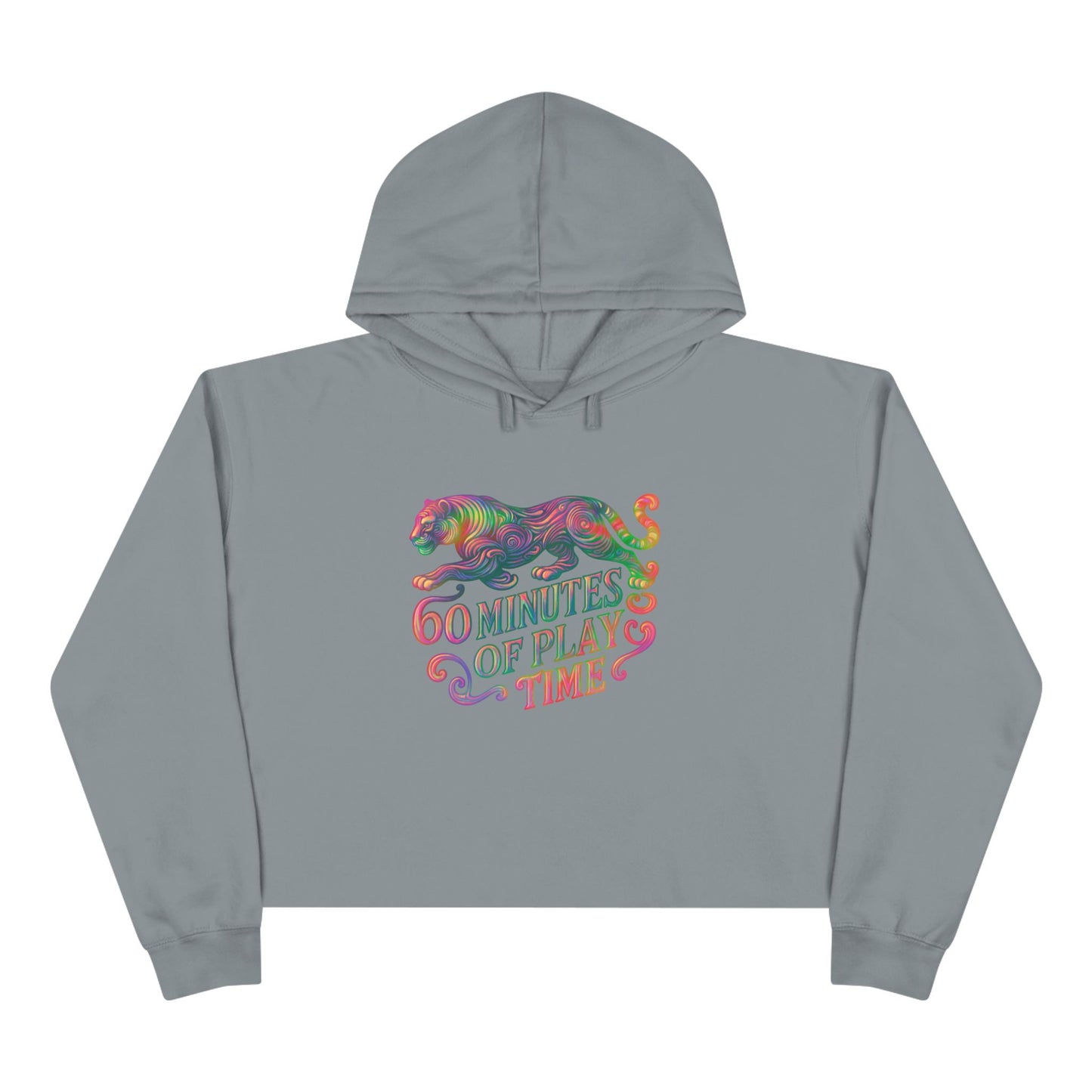 Mint Tiger Crop Hoodie - Trendy Streetwear, Perfect Gift, Casual Outfit, Unique Design, Summer Fashion - REGITJ FASHION 