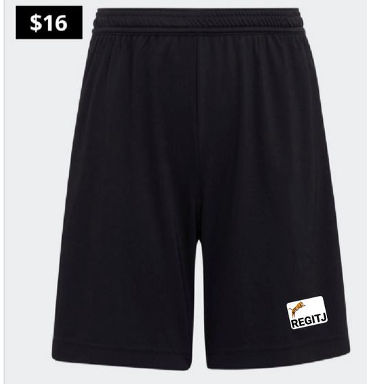 REGITJ BLACK CLASSIC SHORTS