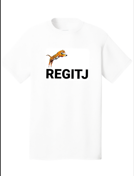 REGITJ WHITE SHORT SLEEVE TEE